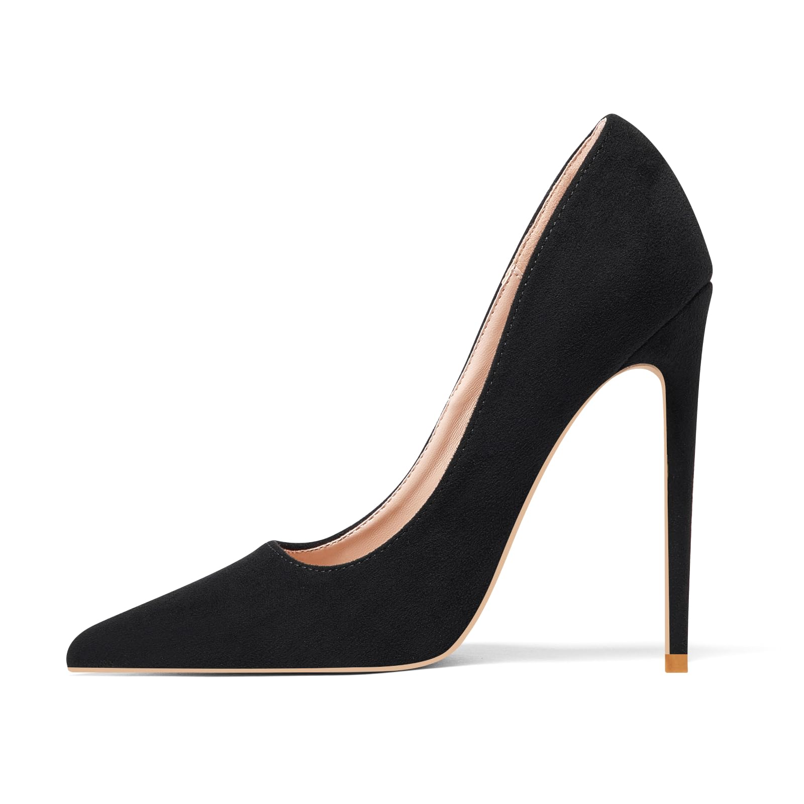 **Elisabet Tang Women's High Heel Pumps - Pointed Toe Stiletto Heels 4.7 Inch/12cm - Sexy Party Shoes for Women - Perfect for Evening Events, Weddings & Night Out**