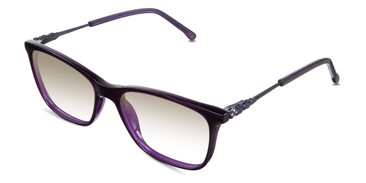 Elle Women's Prescription Tinted Glasses - Stylish & UV Protection for Everyday Wear, Reading, and Outdoor Activities