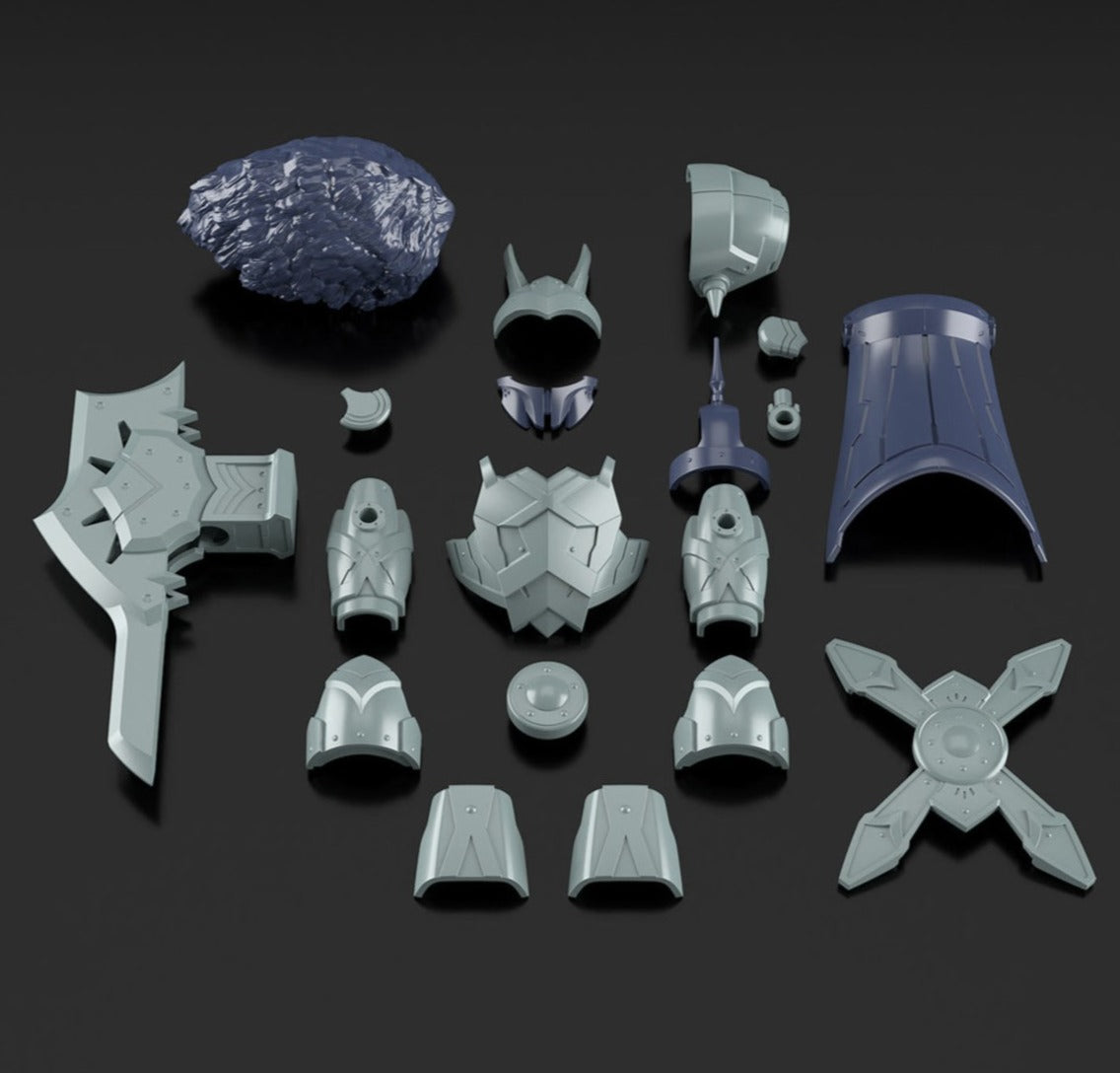 Bandai 30 Minutes Fantasy 30MF A06 1/144 Scale Liber Viking Class Up Armor Model Kit - Perfect for Anime Collectors & Mecha Enthusiasts - Great for Display, Customization & Action Figure Dioramas