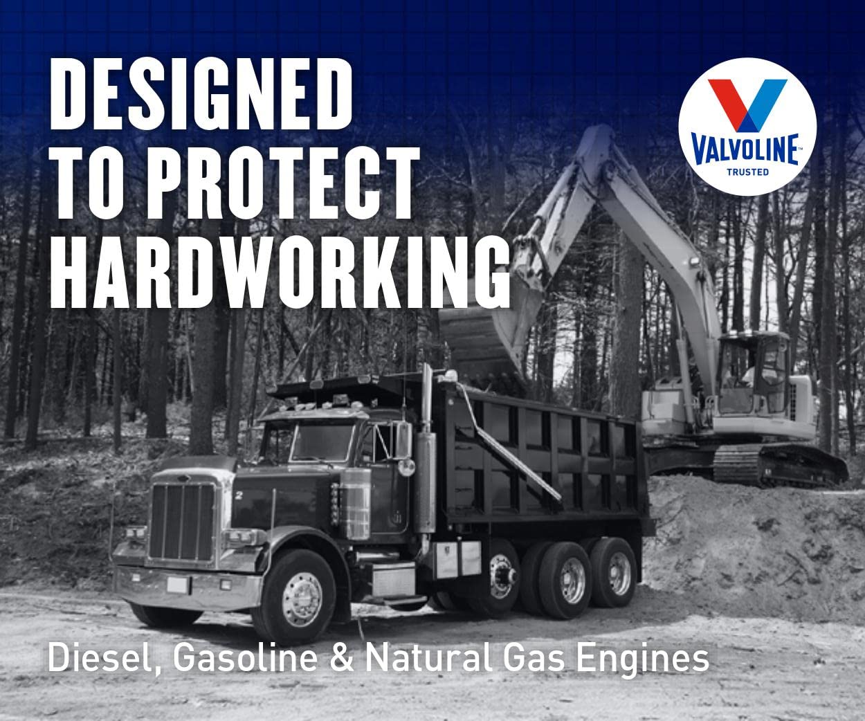 Valvoline Premium Blue Extreme SAE 5W-40 Full Synthetic Diesel Engine Oil 1 Gallon (Case of 3) - Heavy Duty Protection for Trucks, SUVs & Commercial Vehicles