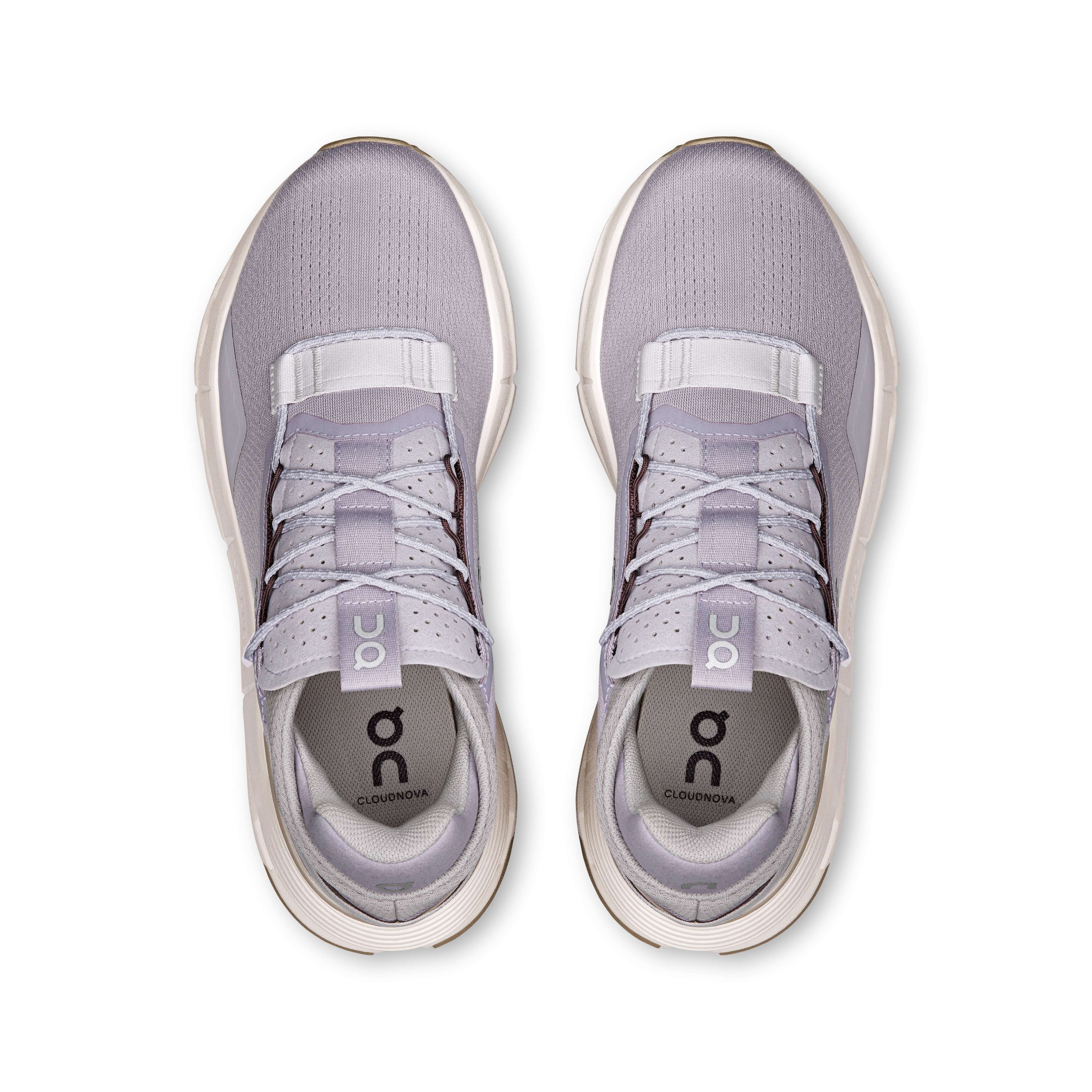 On Running Women's Cloudnova 2 Running Shoes - Lightweight & Breathable for Women - Fade/Desert Color - Perfect for Jogging, Gym Workouts & Daily Wear
