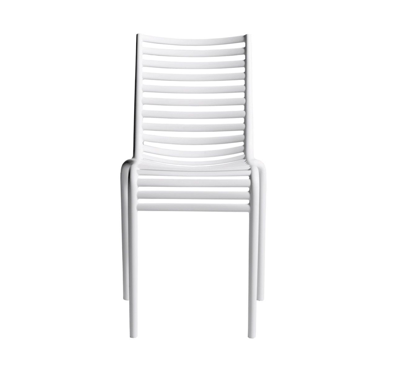 Driade Pipe Side Chair - Modern Dining Chair for Kitchen, Living Room & Office - Lightweight & Stylish Metal Frame - Perfect for Small Spaces & Contemporary Decor