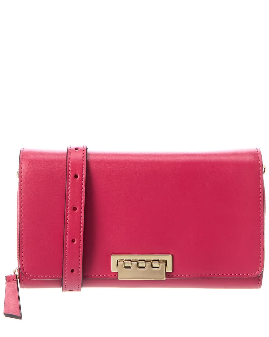 ZAC Zac Posen Earthette Convertible Wallet Crossbody Bag - Solid Color Leather for Women | Perfect for Travel, Shopping & Everyday Use