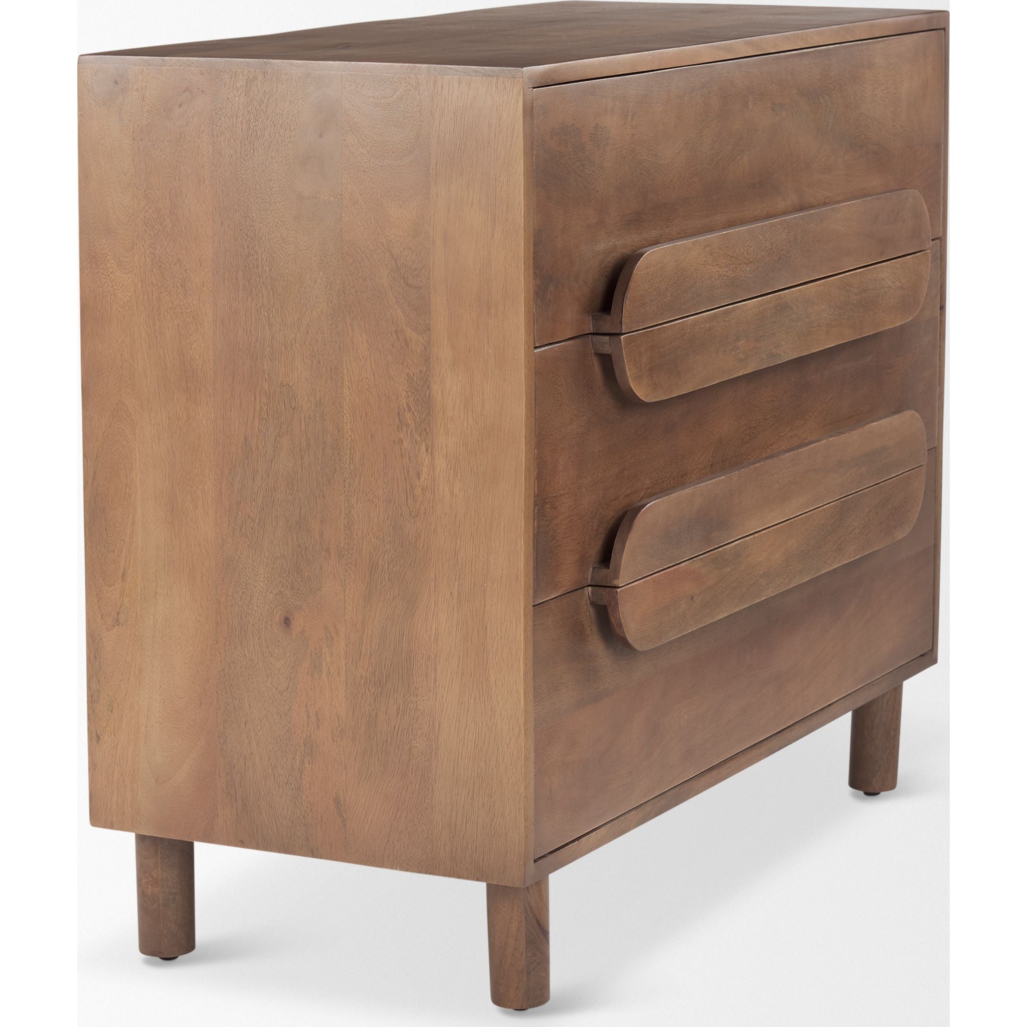 Stylish Astrid Accent Cabinet in Rich Brown - Perfect for Living Room, Bedroom or Entryway Storage & Decor