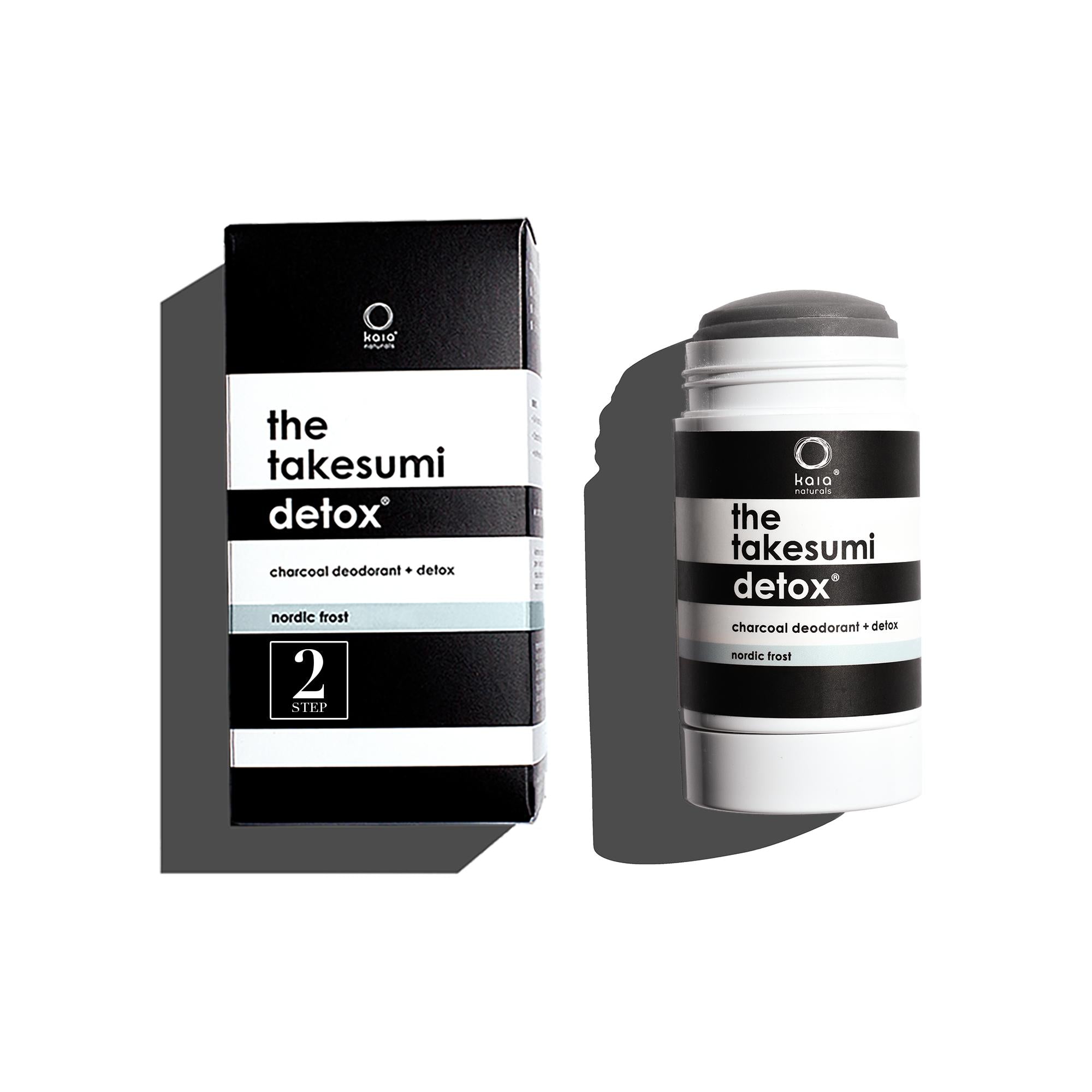 The Takesumi Detox - Premium Activated Charcoal Supplement for Cleansing & Digestion | Nordic Frost | Supports Detox, Bloating Relief & Gut Health | Ideal for Post-Meal, Travel & Wellness Routines