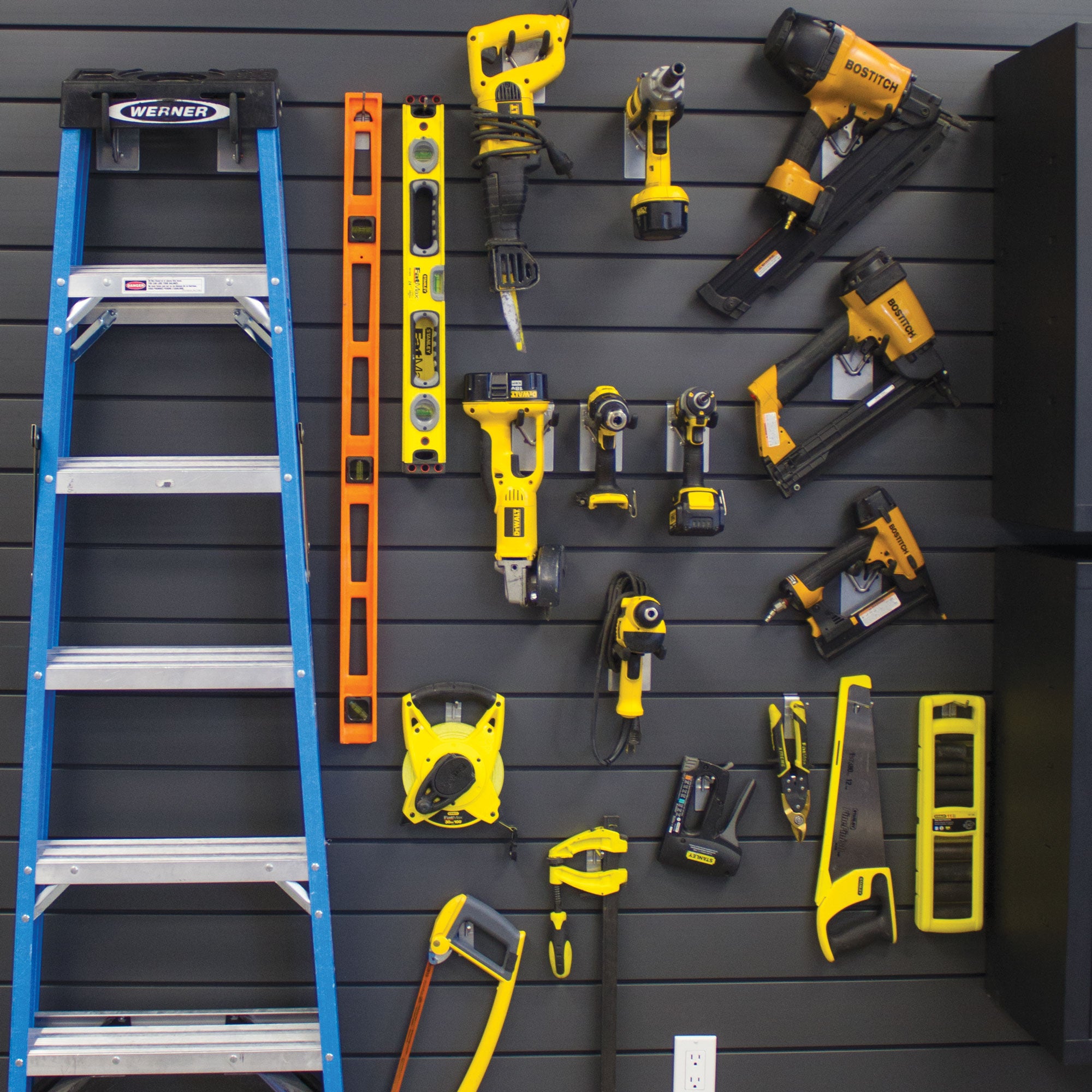 4 x 8 ft. PVC Slatwall Panel - Durable Retail Display System for Stores & Garages - Perfect for Organizing Tools, Merchandise & Accessories