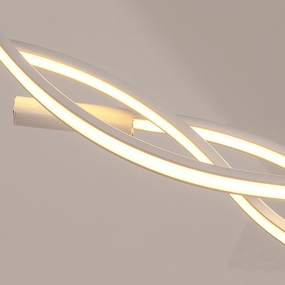 Modern Wave LED Chandelier - 51.18
