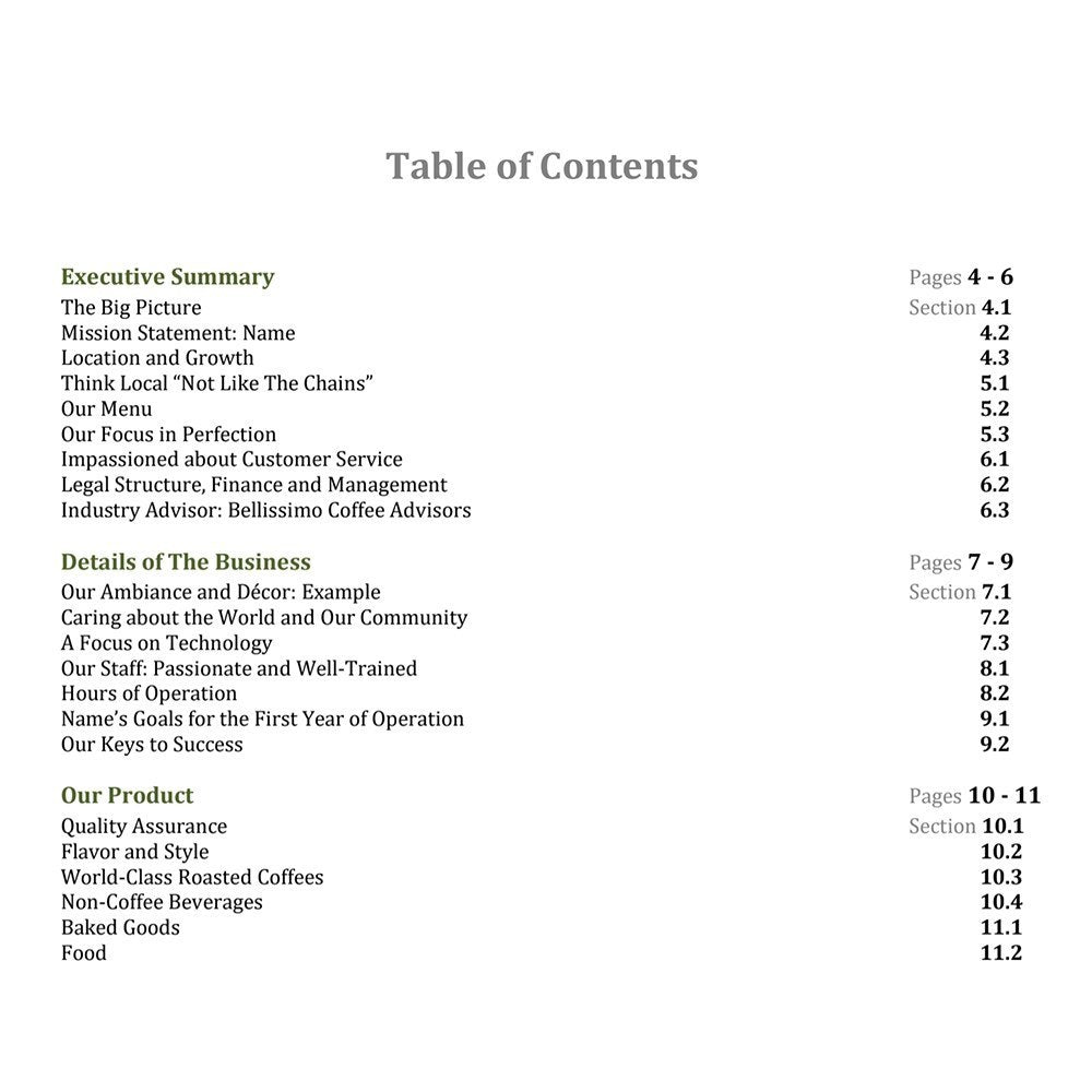 Comprehensive Coffee Shop Business Plan Template - Startup Guide & Financial Projections for Entrepreneurs | Perfect for Cafes, Roasteries & Coffee Bars