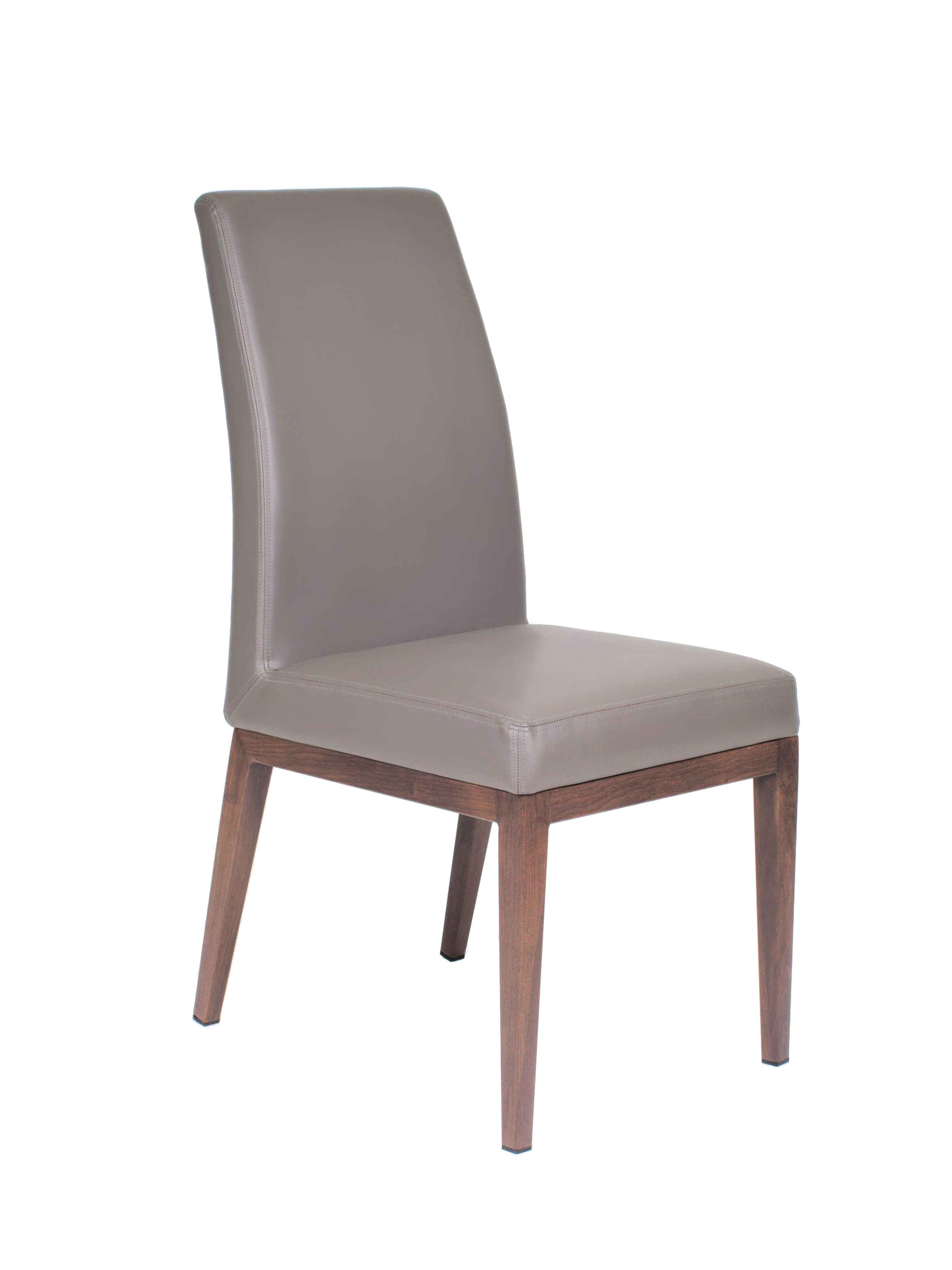 Erika Grey Upholstered Chair - Modern Accent Seating for Living Room, Bedroom & Office - Comfortable & Stylish Home Decor