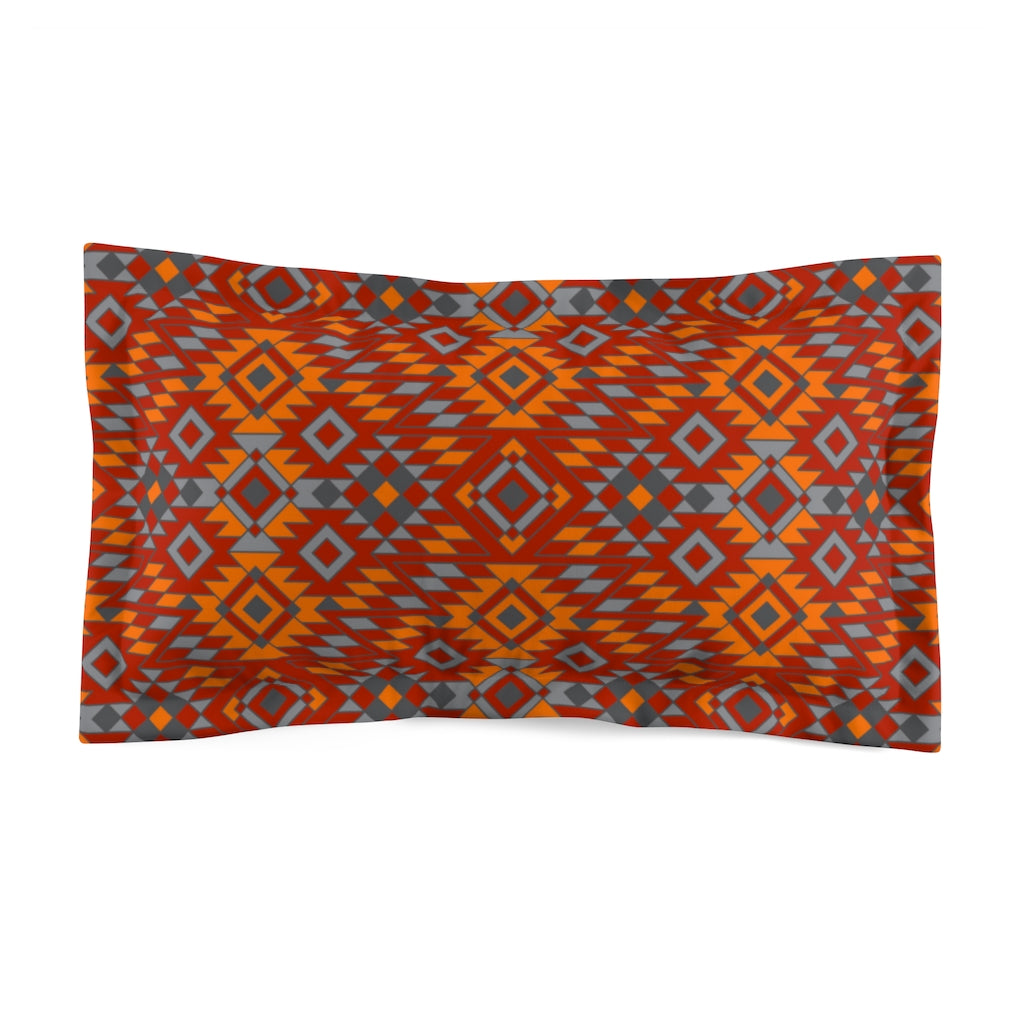 Redrock Canyon Microfiber Pillow Sham - Soft Southwestern Style Bedding Set for Queen/King Size Beds - Perfect for Bedroom Decor, Guest Rooms & Southwestern Themed Home Styling
