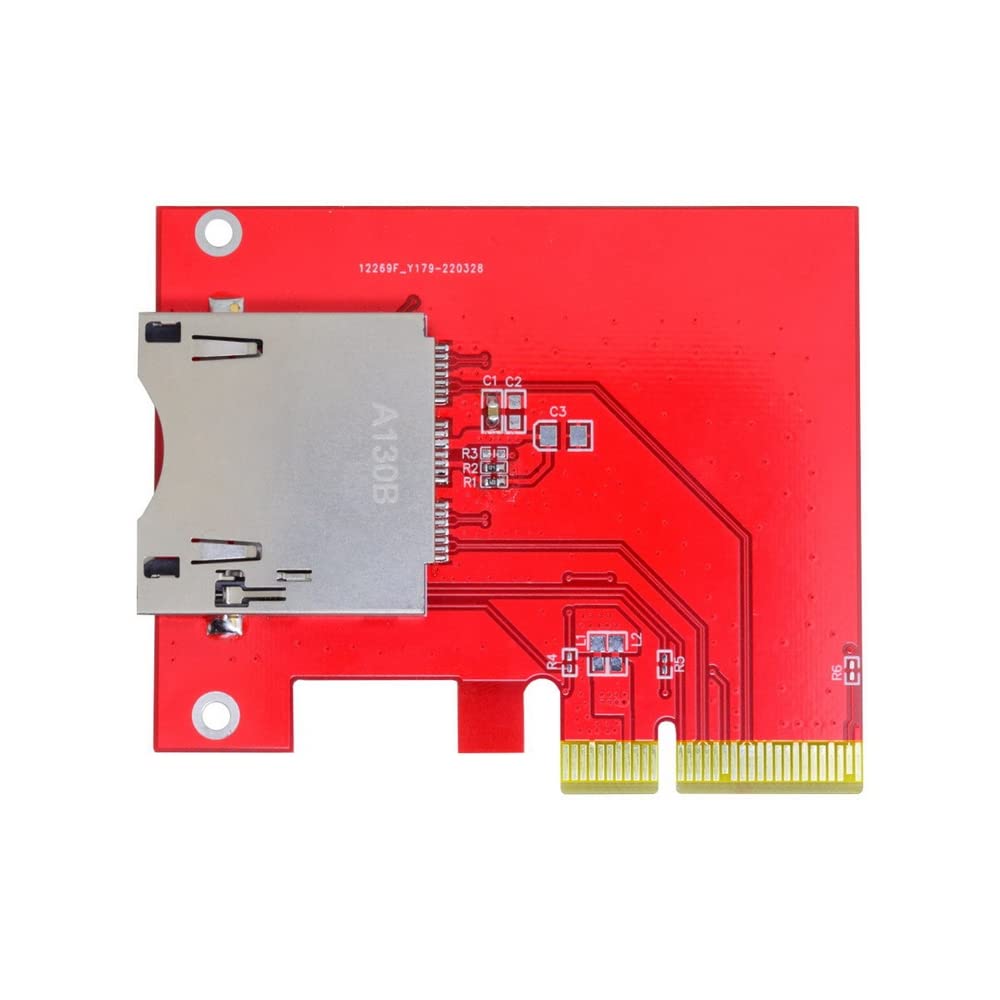 PCIe 4X to CF Express Type B Adapter Card - High-Speed CFE Memory Card Reader for Nikon Z5 Z6 Z7 Cameras - Perfect for Professional Photography & 4K Video Workflows