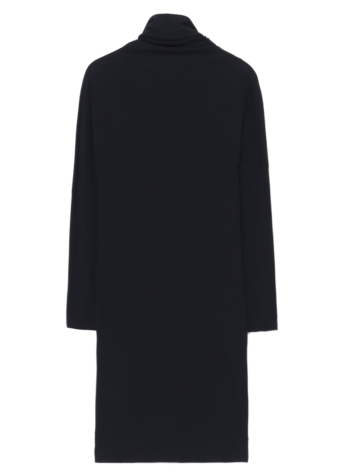 COSMORAMA Women's Cotton Long Sleeve Button Up Turtleneck Top - Elegant Draped Blouse for Office, Date Night & Fall Layering