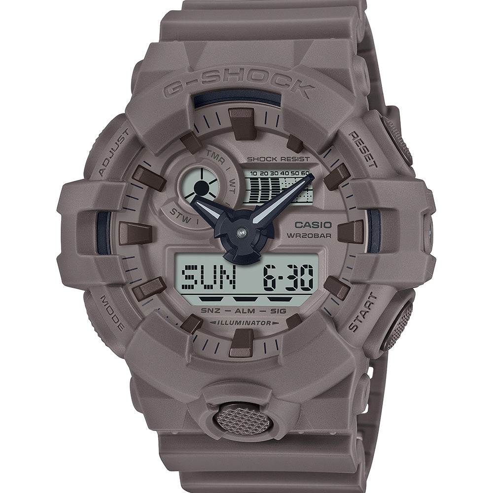 G Shock GA700NC 5A Digital Sports Watch - Nature Colors, Shock Resistant, Waterproof, for Outdoor Activities, Running, Hiking & Adventure