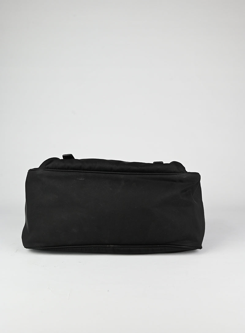 Prada Black Nylon Shoulder Bag for Women - Stylish & Durable Office Work Tote for Business & Travel