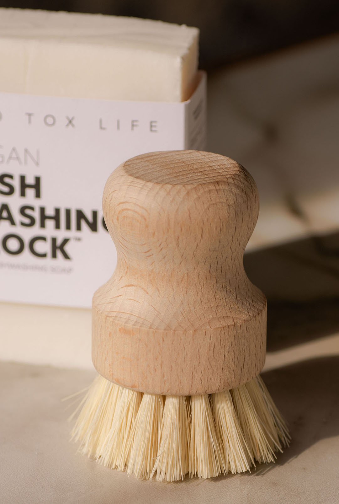 Eco-Friendly Casa Agave Dishwashing Brush & Vegetable Scrubber - Natural Fiber Cleaning Brush for Kitchen, Pots, Pans, and Produce - Perfect for Organic Cleaning and Zero Waste Lifestyle