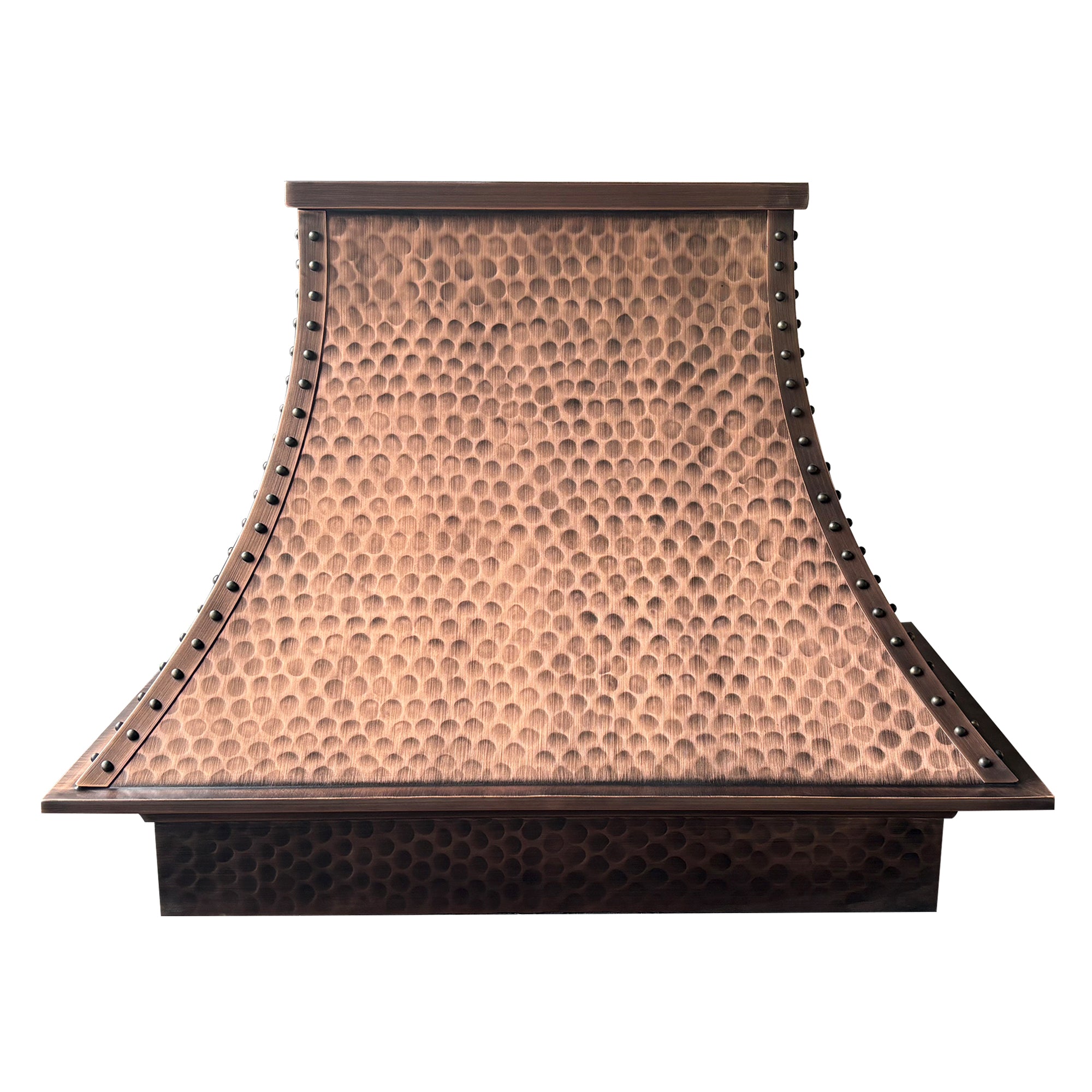 Vintage Hammered Copper Range Hood 36