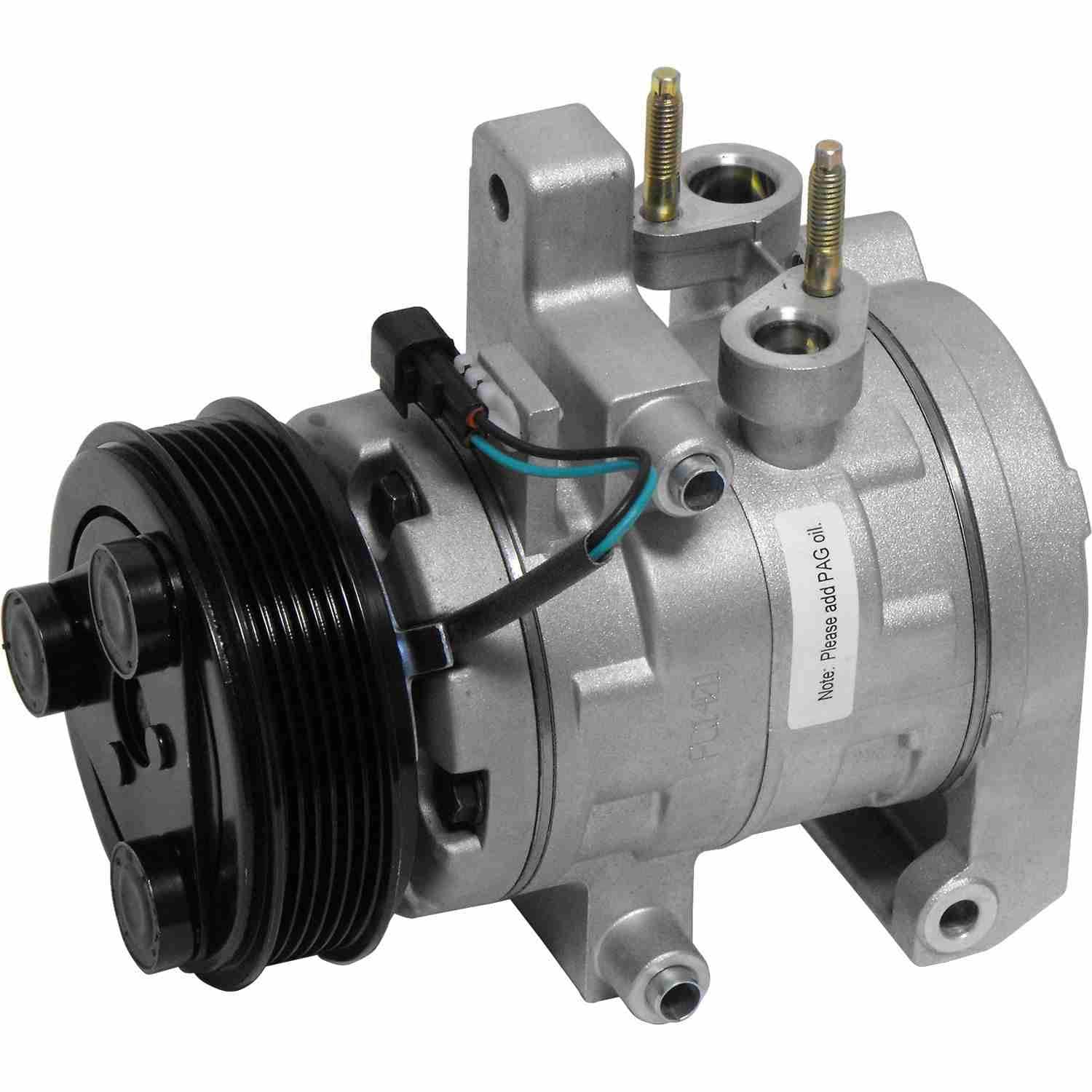 New A/C Compressor Compatible with 2011-2020 Ford Mustang 5.0L V8 - Replacement Part for Cooling System Repair | Perfect for Summer Driving & AC Maintenance