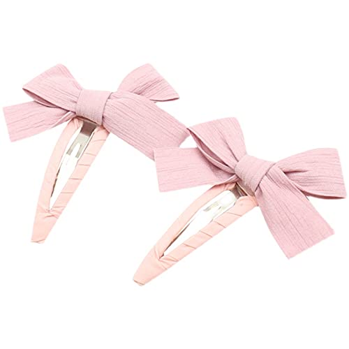 8 Packs Non-Slip Butterfly Hair Clips for Baby Girls - Soft Nylon Hair Bows & Barrettes for Toddlers & Kids - Perfect for Daily Wear, Parties & Photo Shoots
