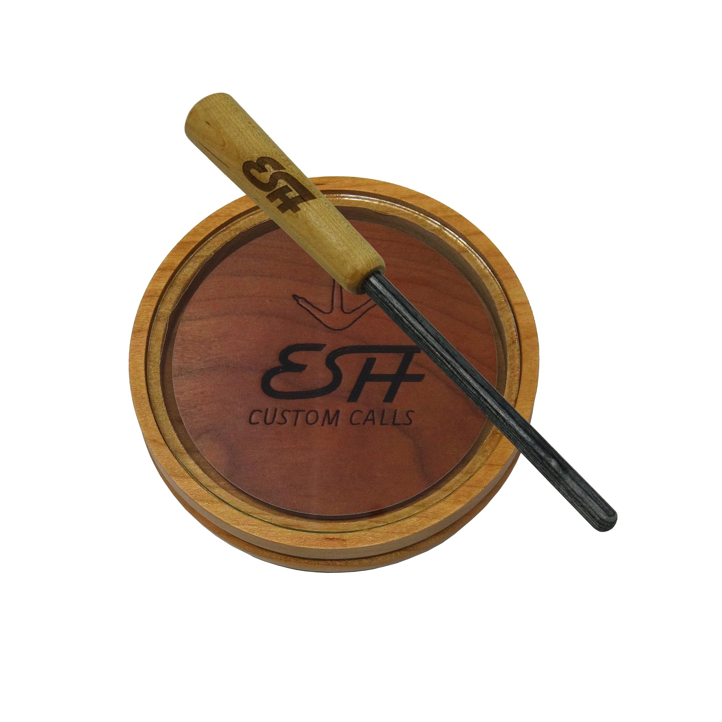 Premium Turkey Pot Calls - Realistic Glass & Slate Turkey Calls with Strikers - Hunting Gear for Spring & Fall Turkey Season - Perfect for Woodland Hunting & Field Decoy Scenarios