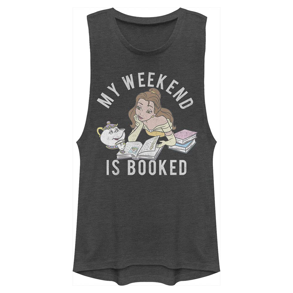 Disney Princess Women's Festival Muscle Tee - Cute & Comfortable Graphic T-Shirt for Disney Fans | Perfect for Casual Wear, Theme Parks & Disney Trips