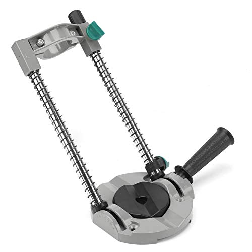 45 Degree Adjustable Angle Drill Stand - Electric Drill Guide Attachment & Power Tool Accessory for Precision Woodworking, Metal Drilling & DIY Projects