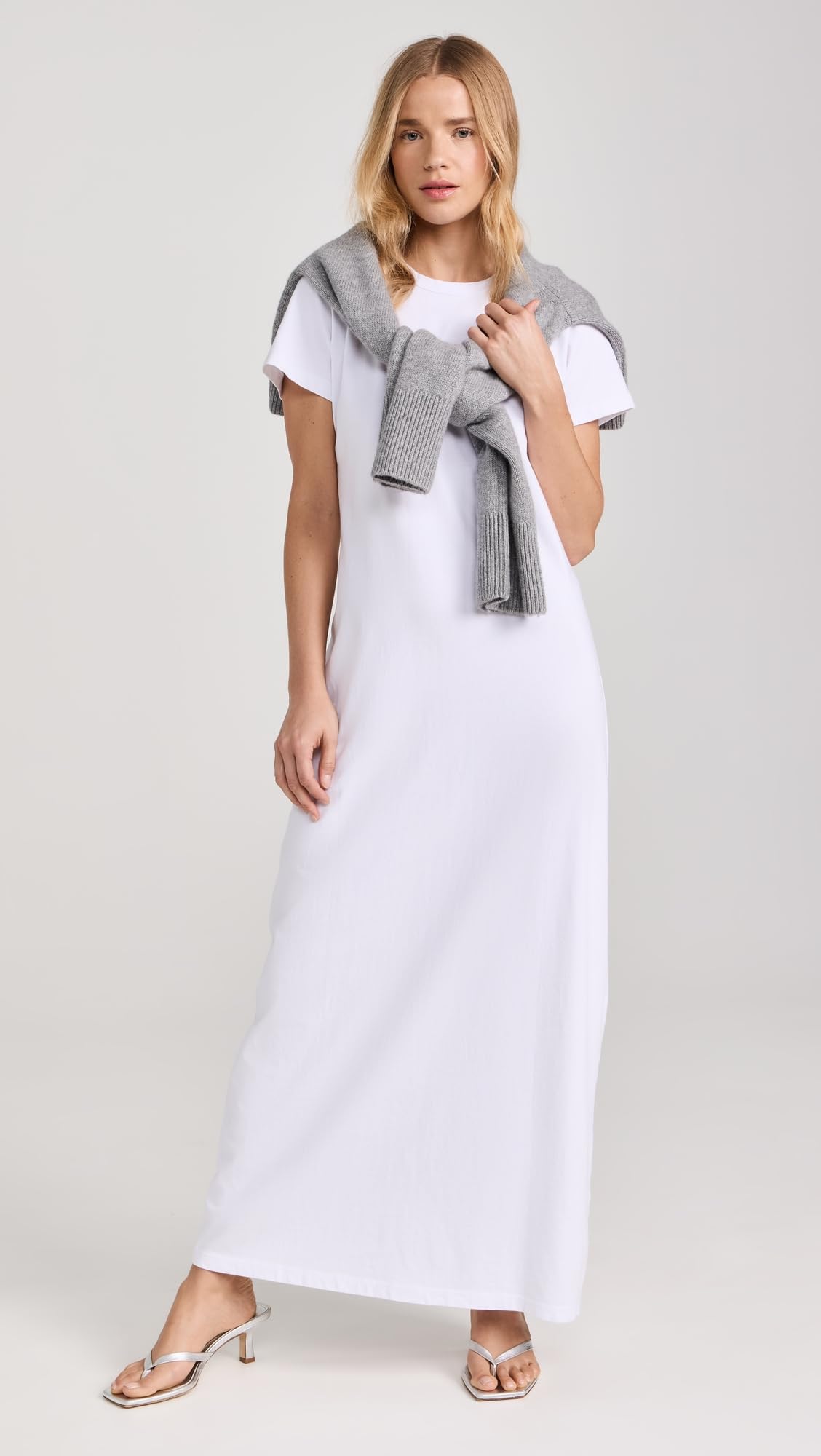 Leset Women's Margo Maxi Dress - Flowy Long Summer Dress with Pockets, Boho Chic Style for Beach, Vacation & Casual Wear