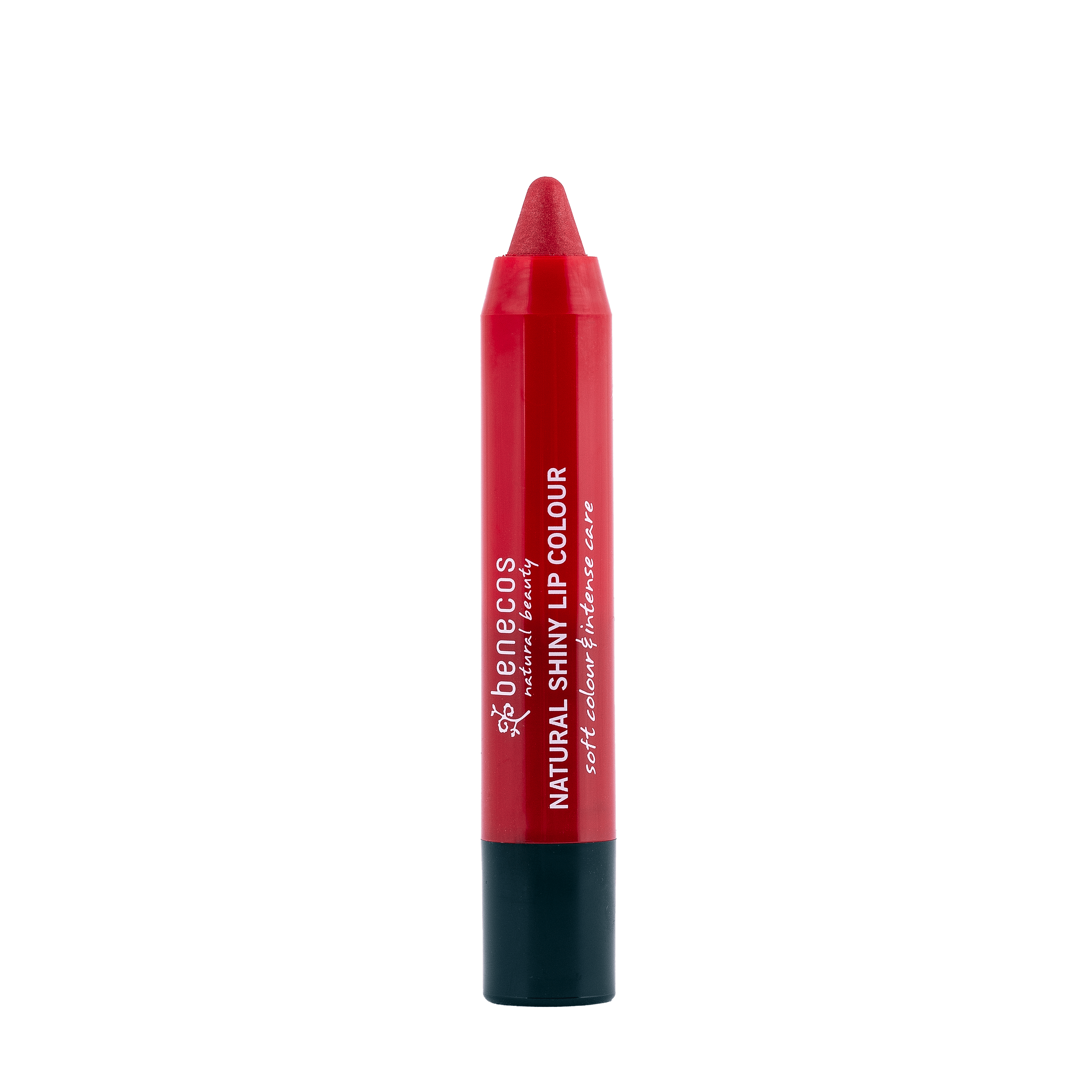 Benecos Natural Shiny Lipstick - Silky Tulip | Vegan & Cruelty-Free Lip Color with Moisturizing Formula | Perfect for Everyday Wear & Special Occasions