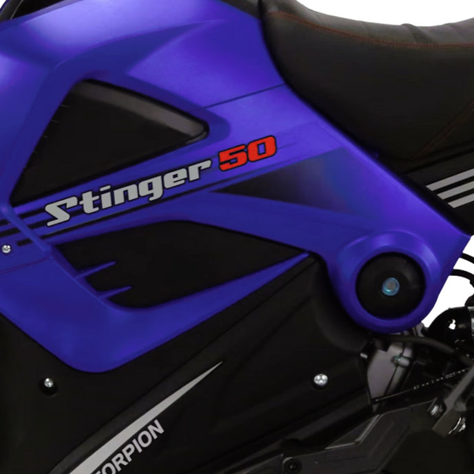 SCORPION STINGER 50 - High-Performance Off-Road Motorcycle Helmet for Adventure & Trail Riding - Perfect for Dirt Biking, ATV, and Motocross Enthusiasts