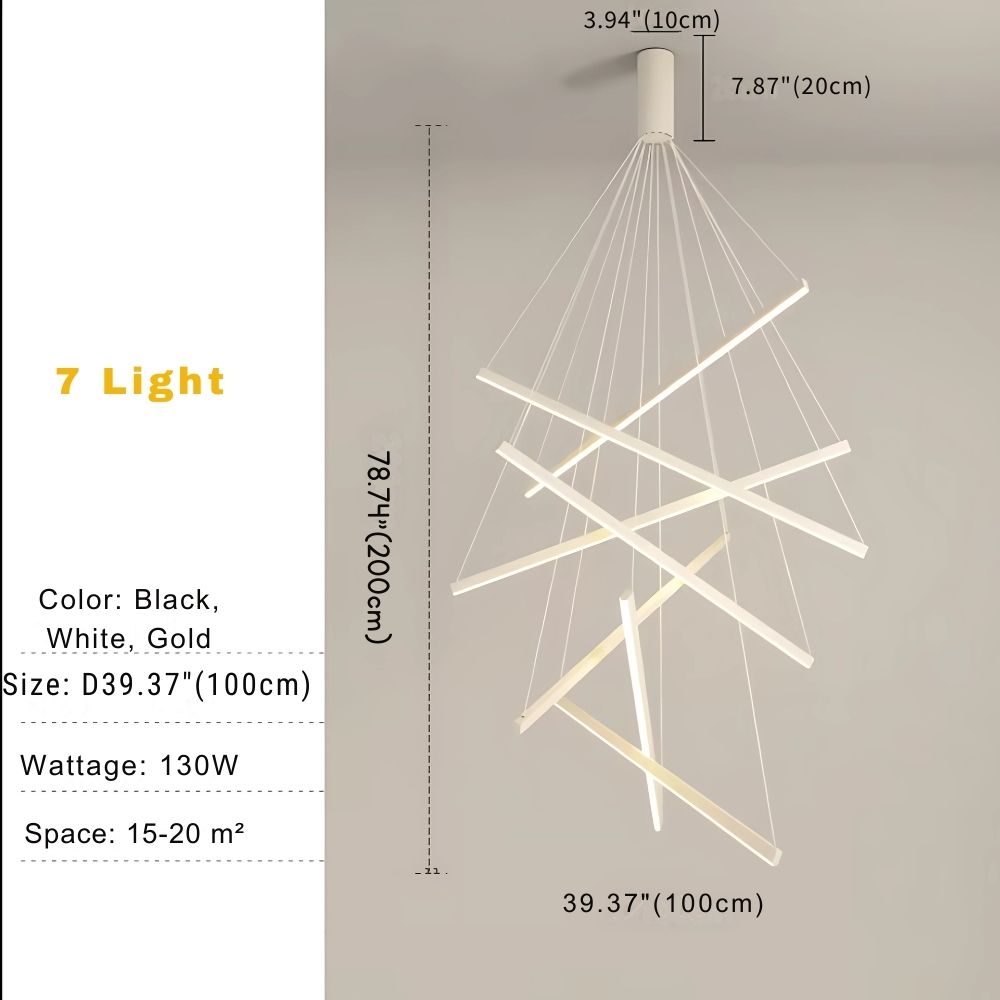 Modern Crystal Foyer Chandelier - Elegant Entryway Lighting Fixture for Hallway, Staircase & Luxury Home Décor | Perfect for Contemporary Living Rooms & Grand Entrances