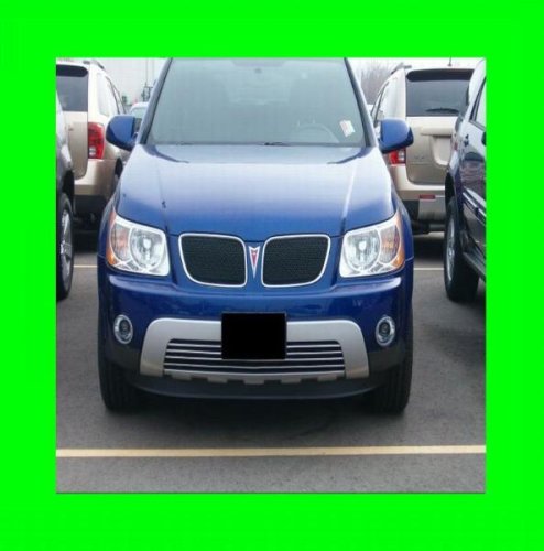 Chrome Grille Grill Kit for Pontiac Torrent 2005-2009 - Perfect Fit for 2006 2007 2008 Models - Upgrade Your Car's Front Look for a Sleek & Stylish Appearance