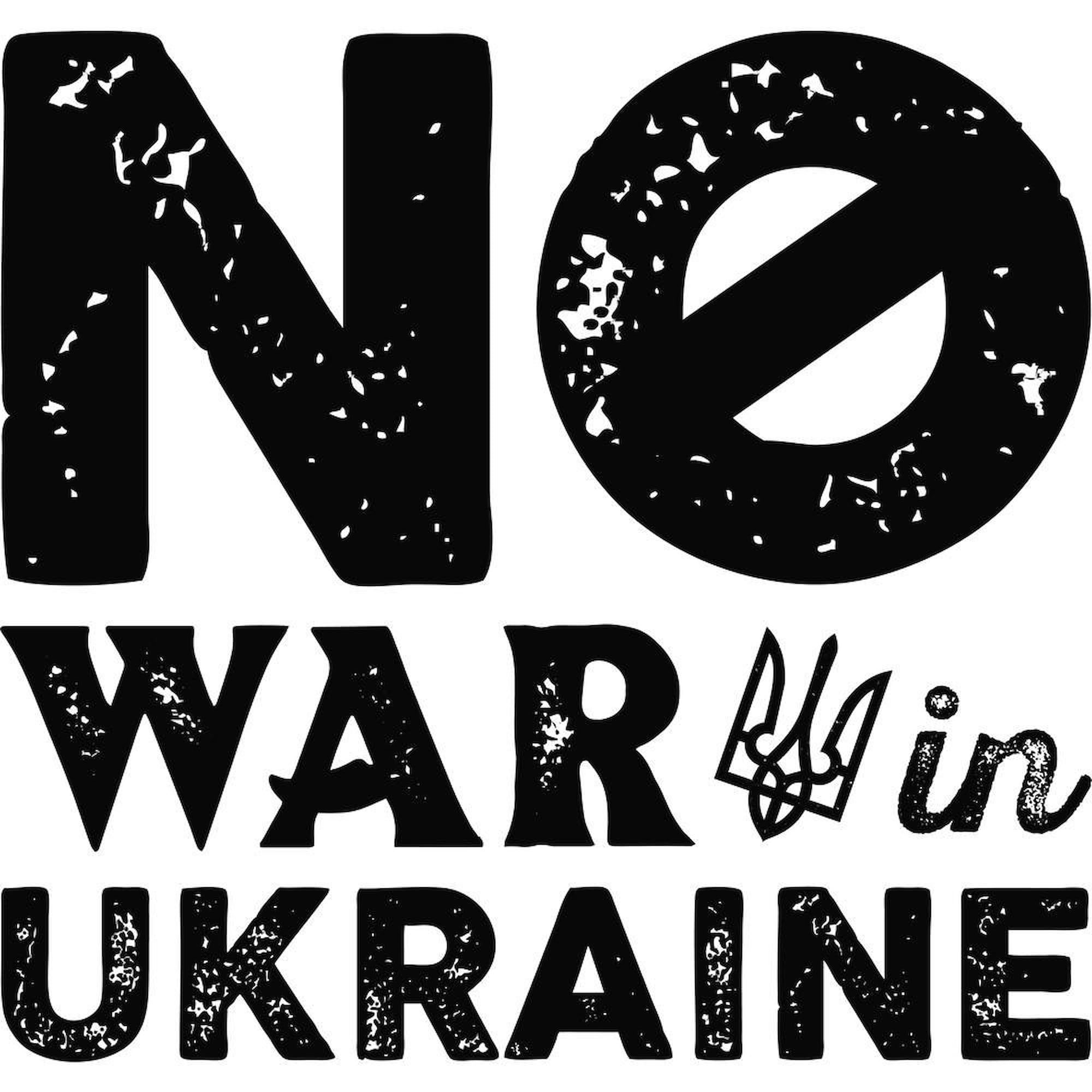No War In Ukraine 11 oz Ceramic Coffee Mug - 325ml Insulated Tea Cup for Office, Home & Gifts | Support Peace Movement
