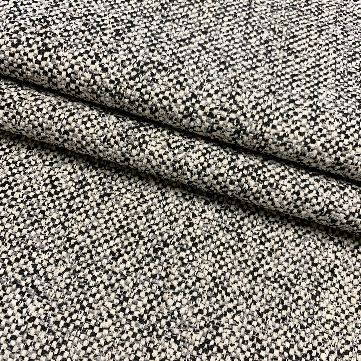 Tweedy Domino Black Mag Fabric - Premium Quality Textile for Upholstery, Home Decor & DIY Projects | Perfect for Furniture, Curtains & Crafting