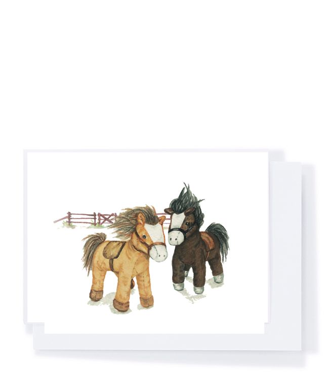 Stormy & Thunder Horse Themed Gift Card - Perfect for Birthday, Anniversary & Holiday Gifts for Horse Lovers