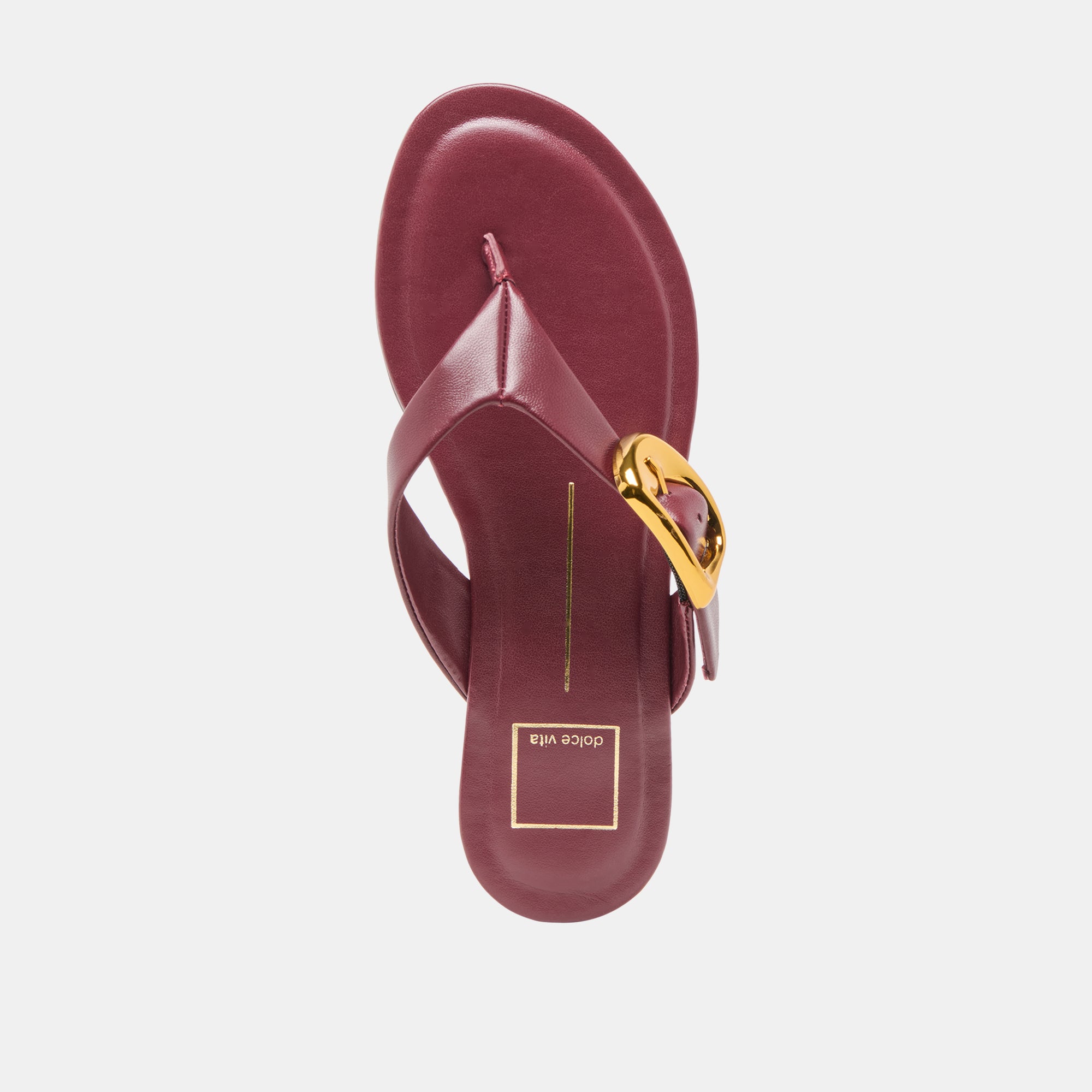 Rossa Women's Burgundy Leather Sandals - Comfortable & Stylish Casual Footwear for Summer, Beach, and Outdoor Activities