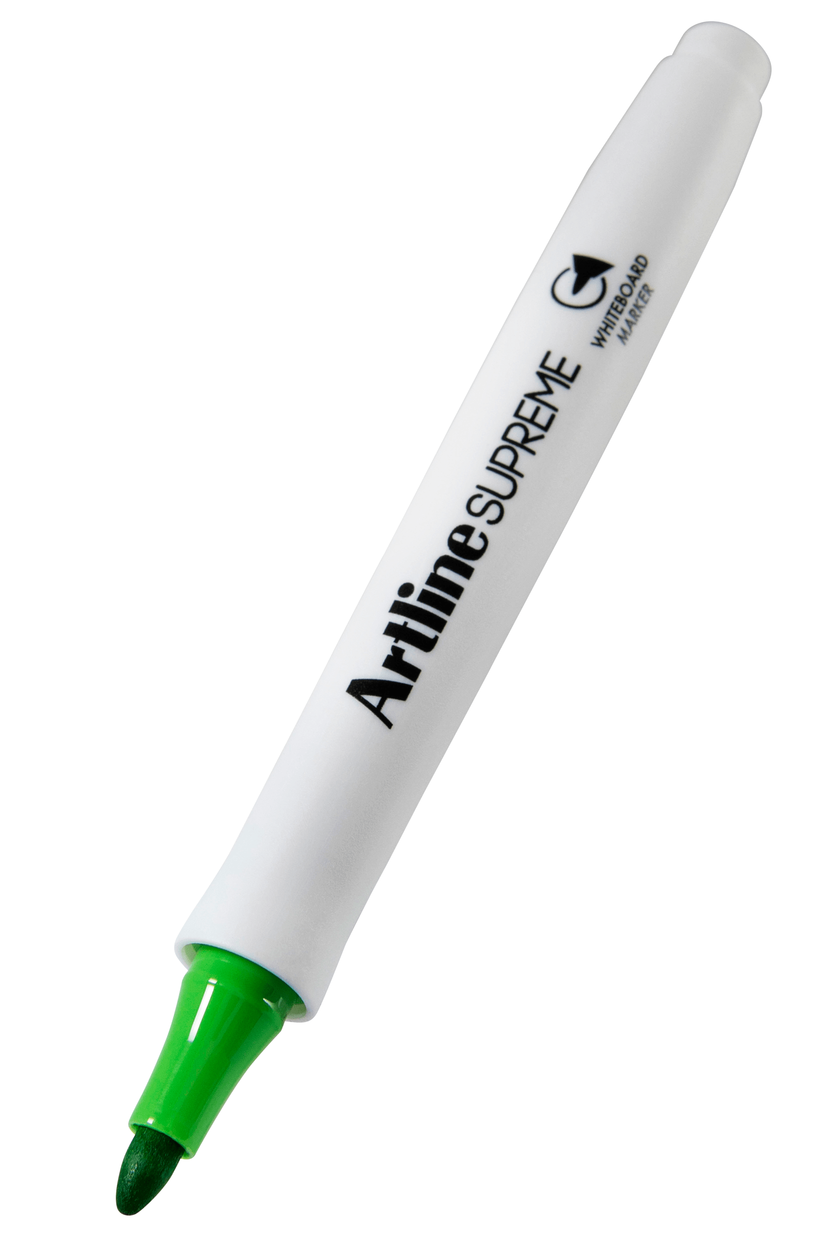 Artline Supreme Whiteboard Marker 1.5mm Bullet Tip - Lime Green (12 Pack) - Perfect for Office, Classroom & Home Whiteboard Presentations