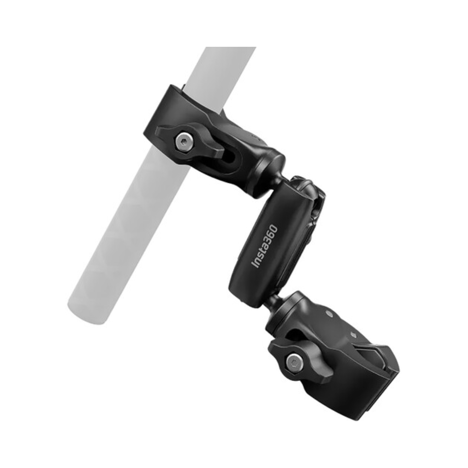 Insta360 Motorcycle Selfie Stick Mount - Durable Handlebar Clamp for Action Cameras - Perfect for Vlogging, Adventure Riding & Travel Videos
