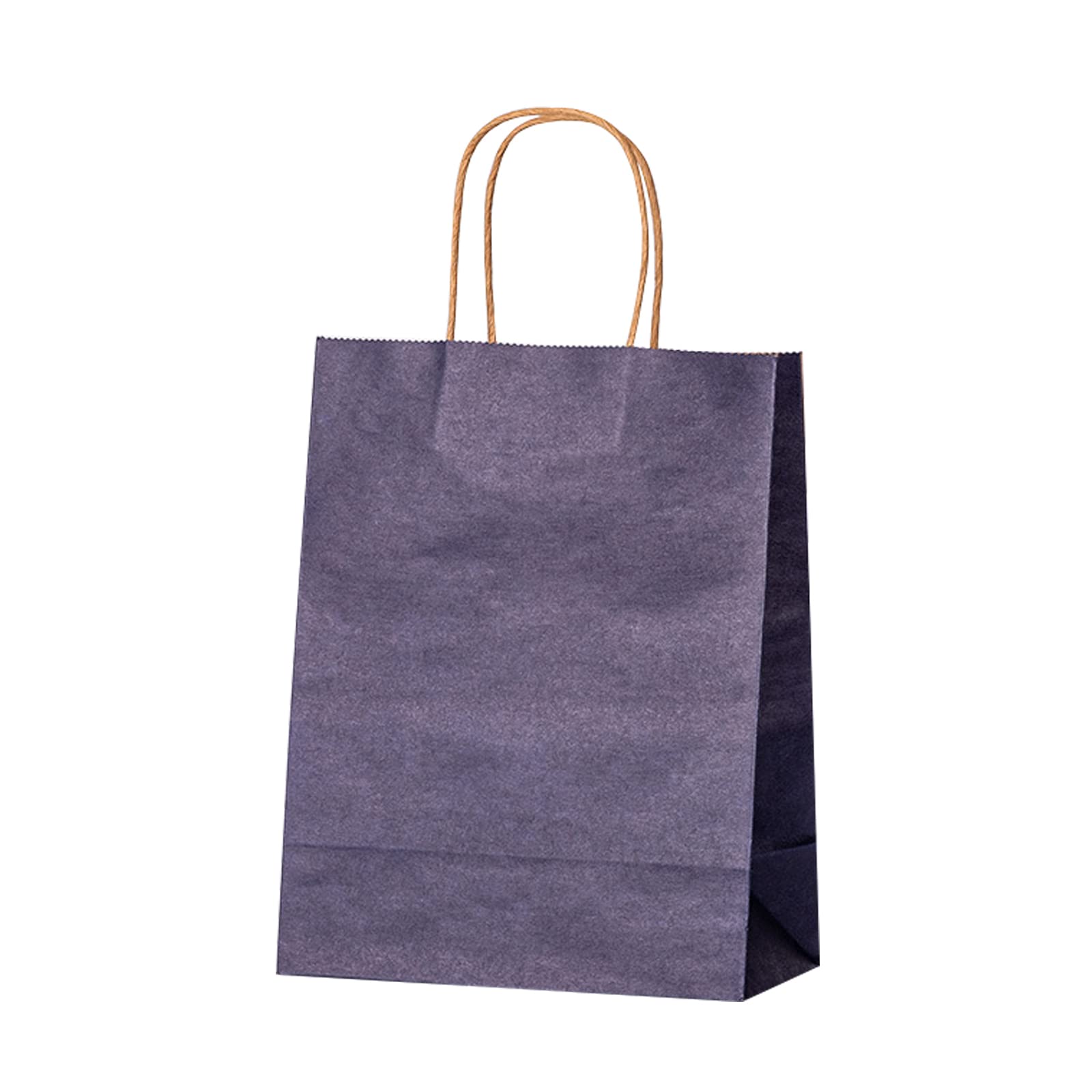 100 Pcs Eco-Friendly Kraft Shopping Bags with Handles - 7-10x5x12in Brown Paper Gift Bags for Christmas, Birthday, Thanksgiving, Halloween, Easter & Mother's Day - Perfect for Kids Parties, Holiday Gifting & Retail Packaging