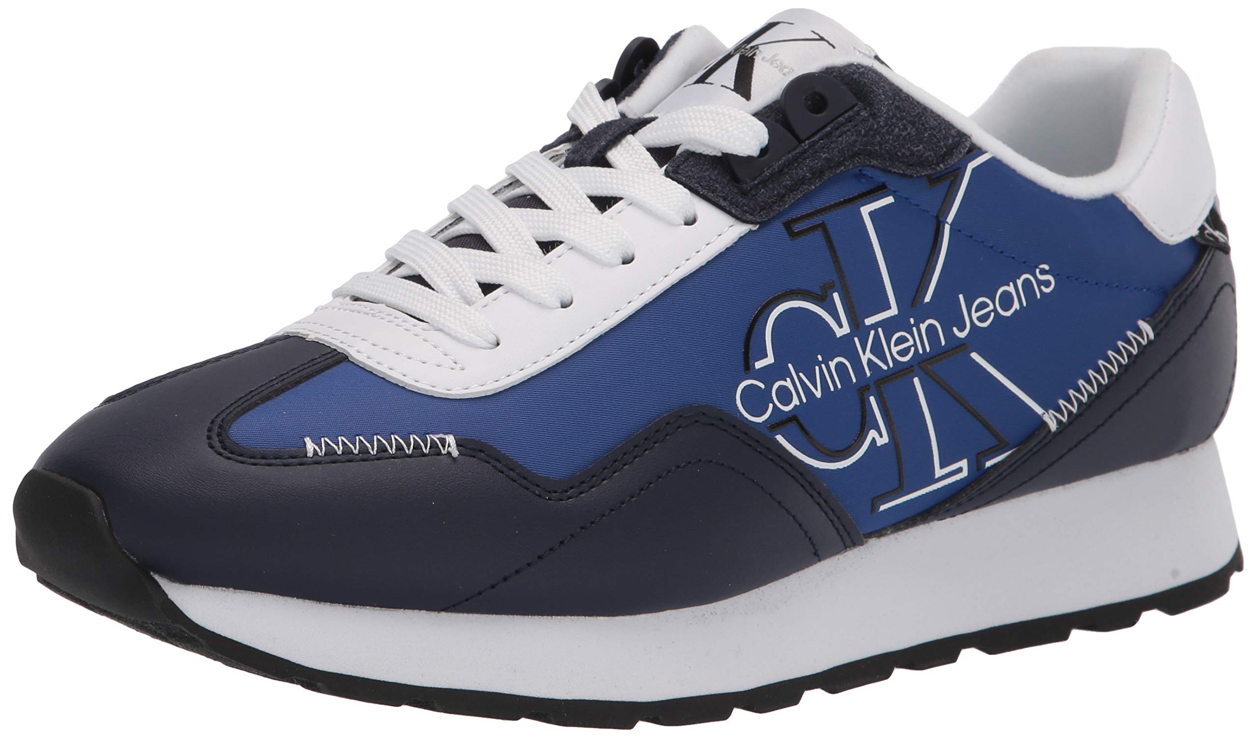 Calvin Klein Men's Eden Boots - Waterproof Leather Ankle Boots for Men | Comfortable & Stylish Casual & Outdoor Wear | Perfect for Hiking, Travel & Everyday Use