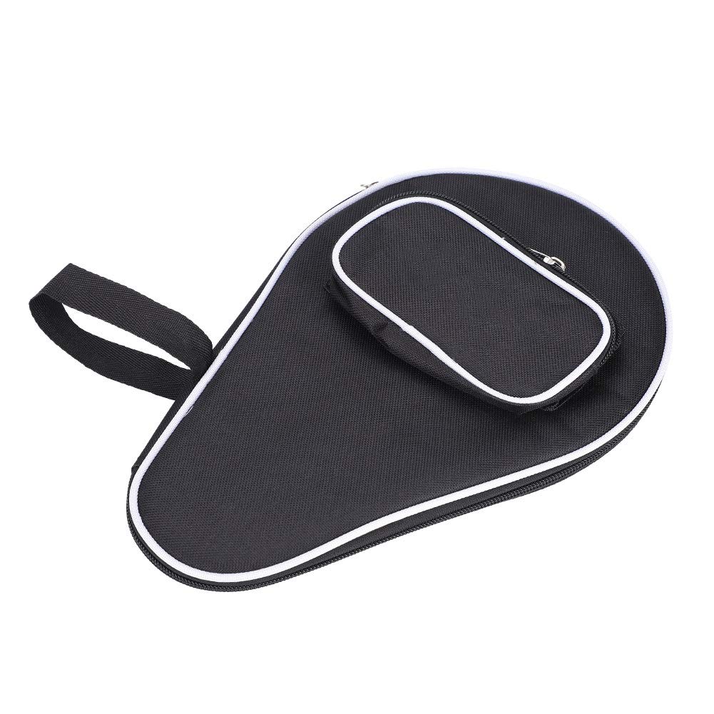 Premium Table Tennis Racket Case with Ball Pouch - Durable Paddle Cover & Organizer for Ping Pong Equipment Storage | Perfect for Tournaments, Training & Home Use