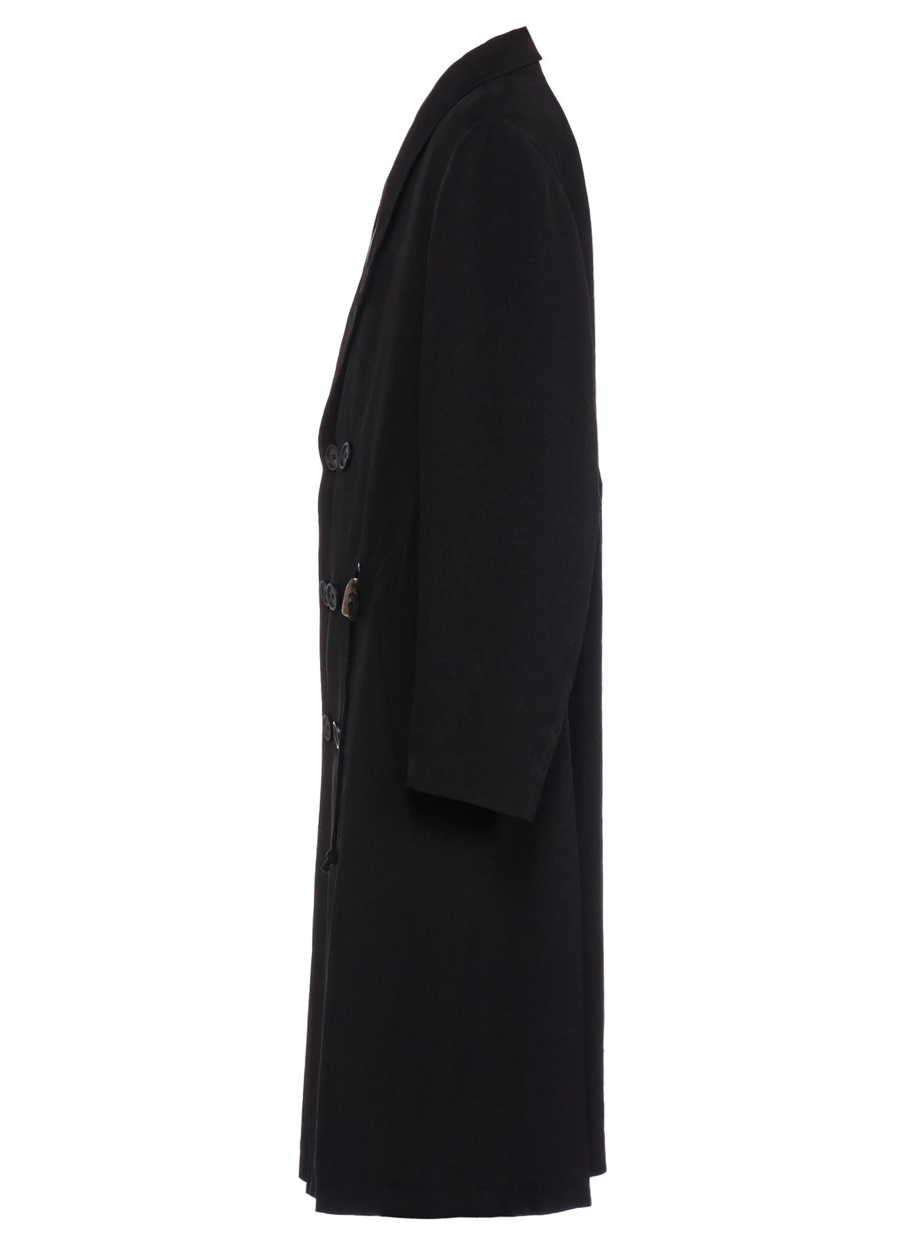Elegant Crepe de Chine Shawl Collar Double Breasted Coat for Women - Perfect for Office Wear, Evening Events & Fall Outerwear