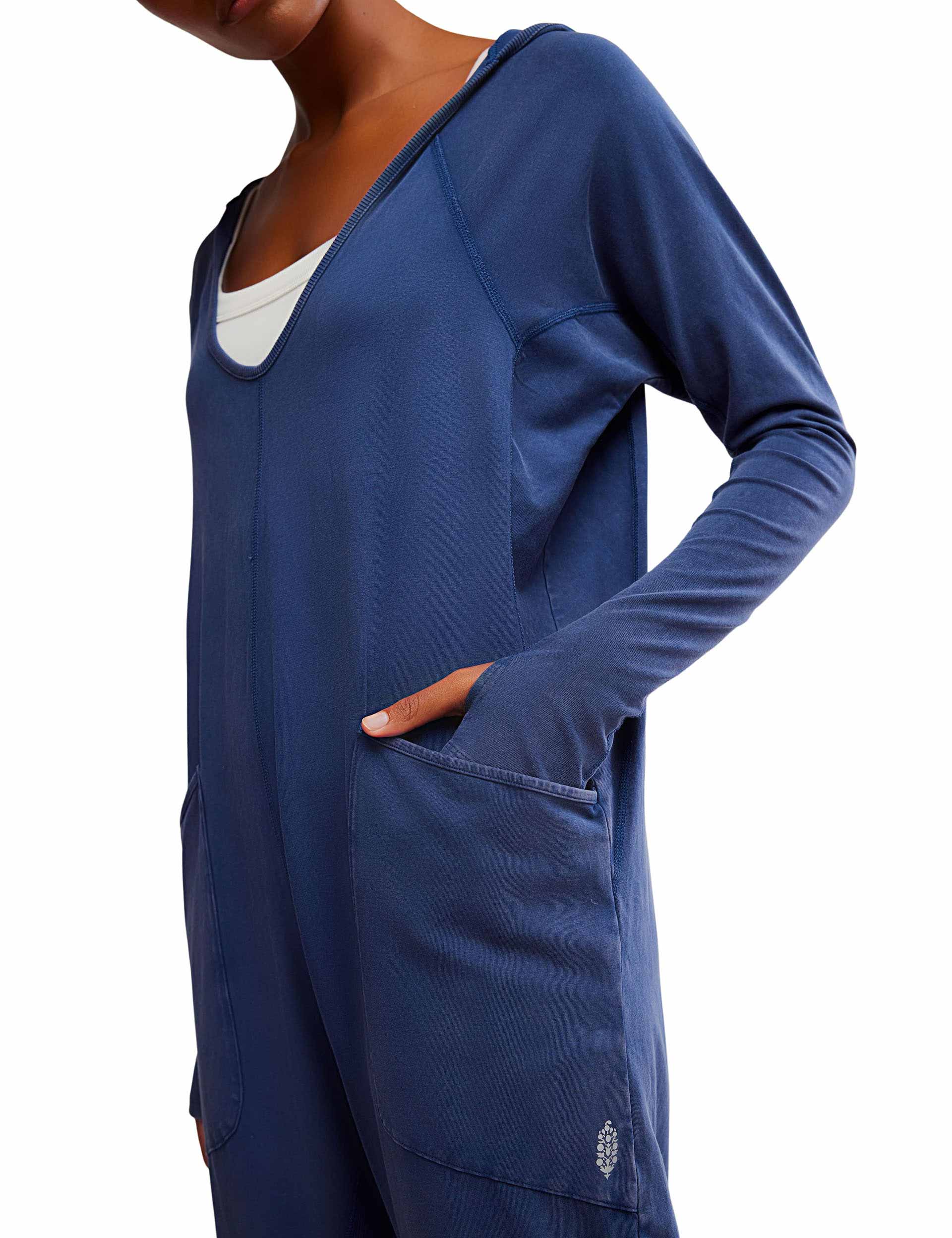 Hot Shot Long Sleeve Baby Onesie - Midnight Blue - Soft Cotton Infant Bodysuit for Newborns & Toddlers - Perfect for Playtime, Sleepwear & Everyday Comfort