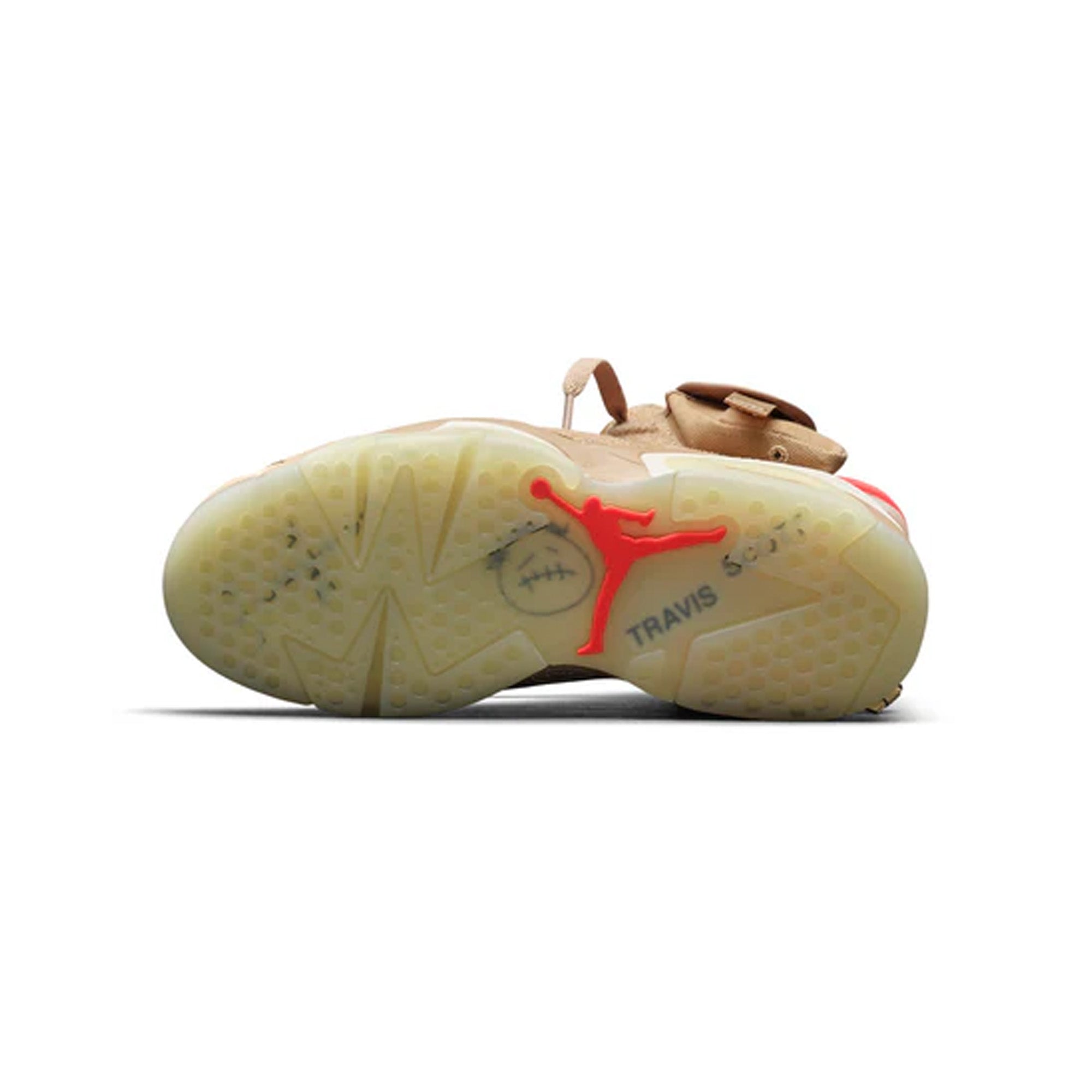 Air Jordan 6 x Travis Scott Retro 'British Khaki' Sneakers (2021) - Men's Basketball Shoes for Streetwear & Casual Fashion