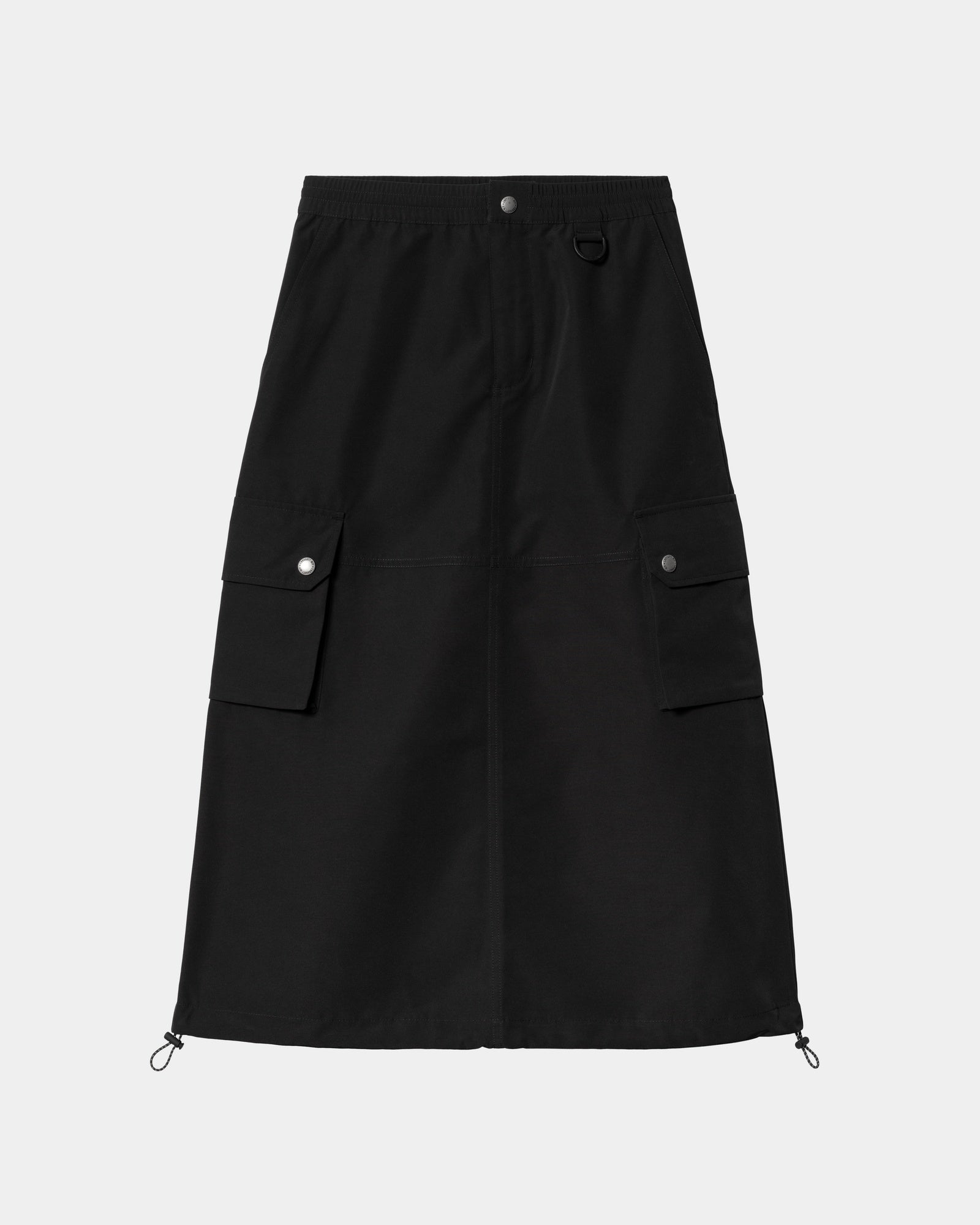 Irwin Skirt for Women - Classic Black Midi Skirt | Elegant & Comfortable Stretch Fabric | Perfect for Office, Casual Wear & Date Nights