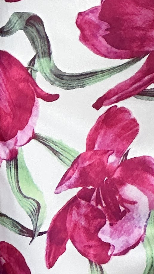 Alzira Women's Maxi Dress - Pink Floral Print Long Summer Dress for Beach, Vacation & Casual Wear