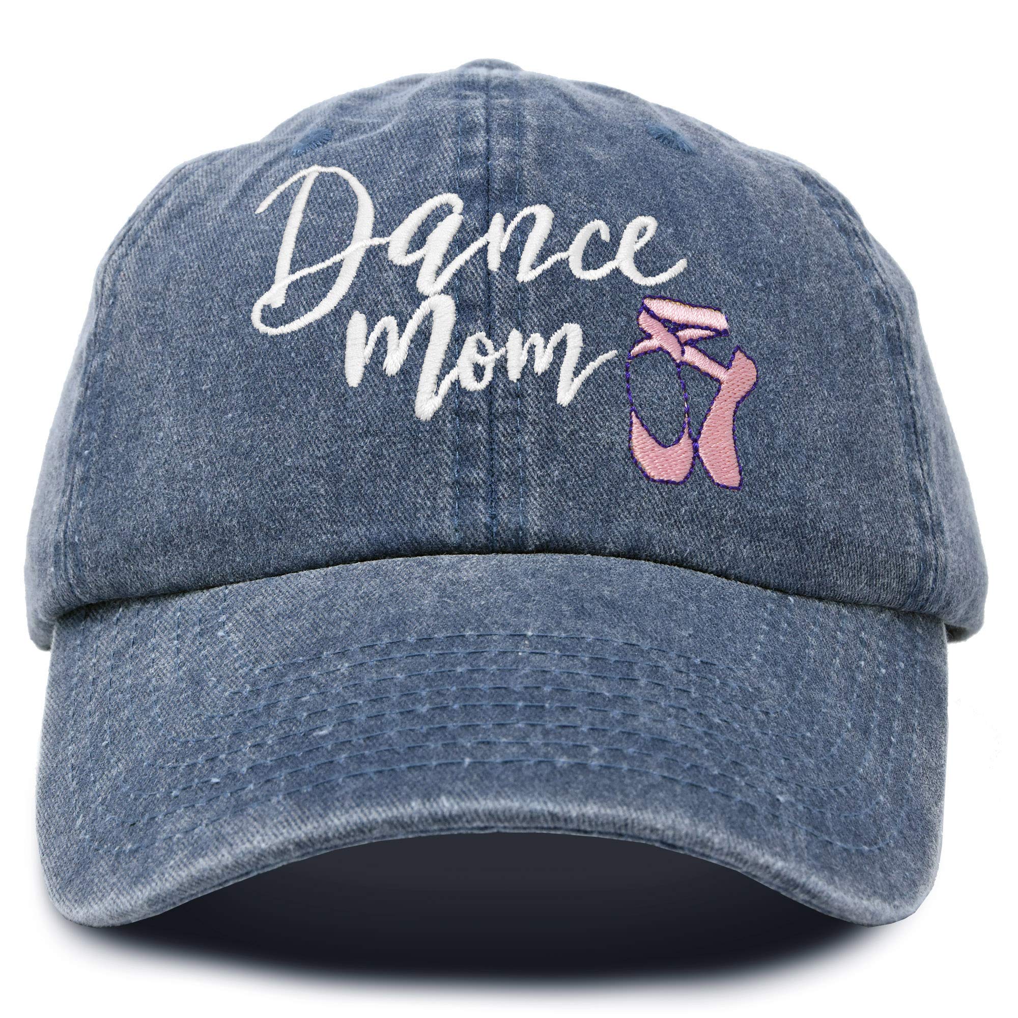 DALIX Embroidered Cotton Dance Mom Hat - Support Your Daughter with Style | Perfect for Dance Competitions, Recitals & Team Events