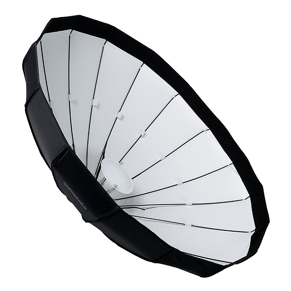 Pro Studio Solutions EZ-Pro 48in (120cm) Beauty Dish Softbox Combo with Multiblitz P Speedring - Collapsible Soft Light Modifier for Strobe, Flash & Monolights - Perfect for Portrait, Fashion & Beauty Photography
