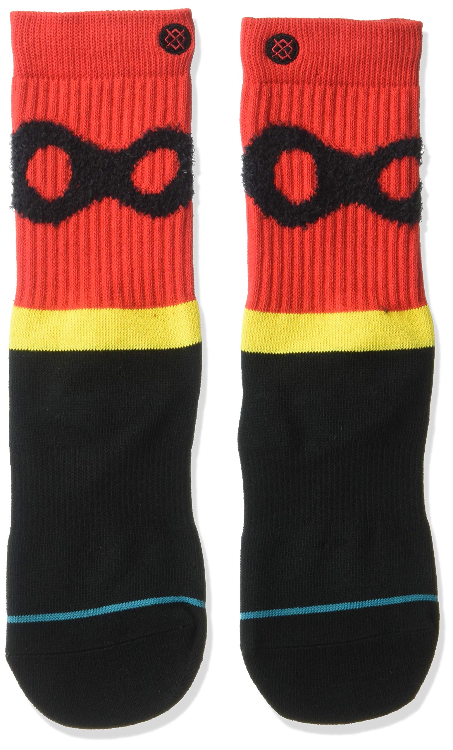 Stance Boys Disney Crew Socks for Kids - Fun Cartoon Character Ankle Socks (6-Pack) - Perfect for School, Sports, and Everyday Wear