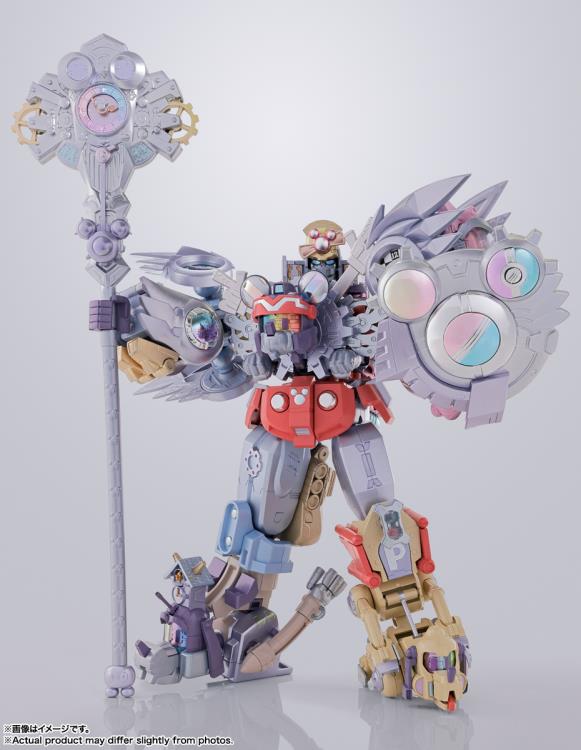 Disney Chogokin Super Magical Combined King Robo Mickey & Friends Action Figure - Disney 100 Years of Wonder Collectible Toy for Display & Play | Perfect Gift for Disney Fans & Anime Collectors