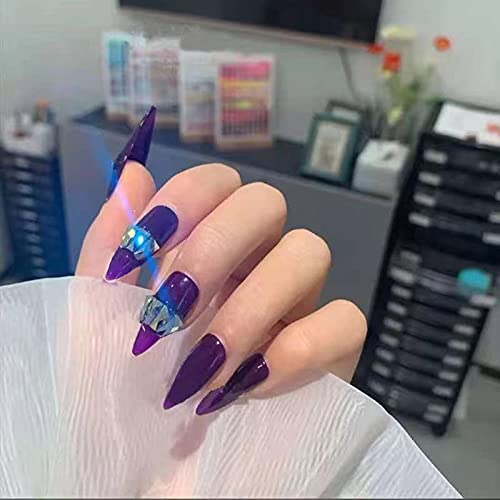 purple close-row diamond
