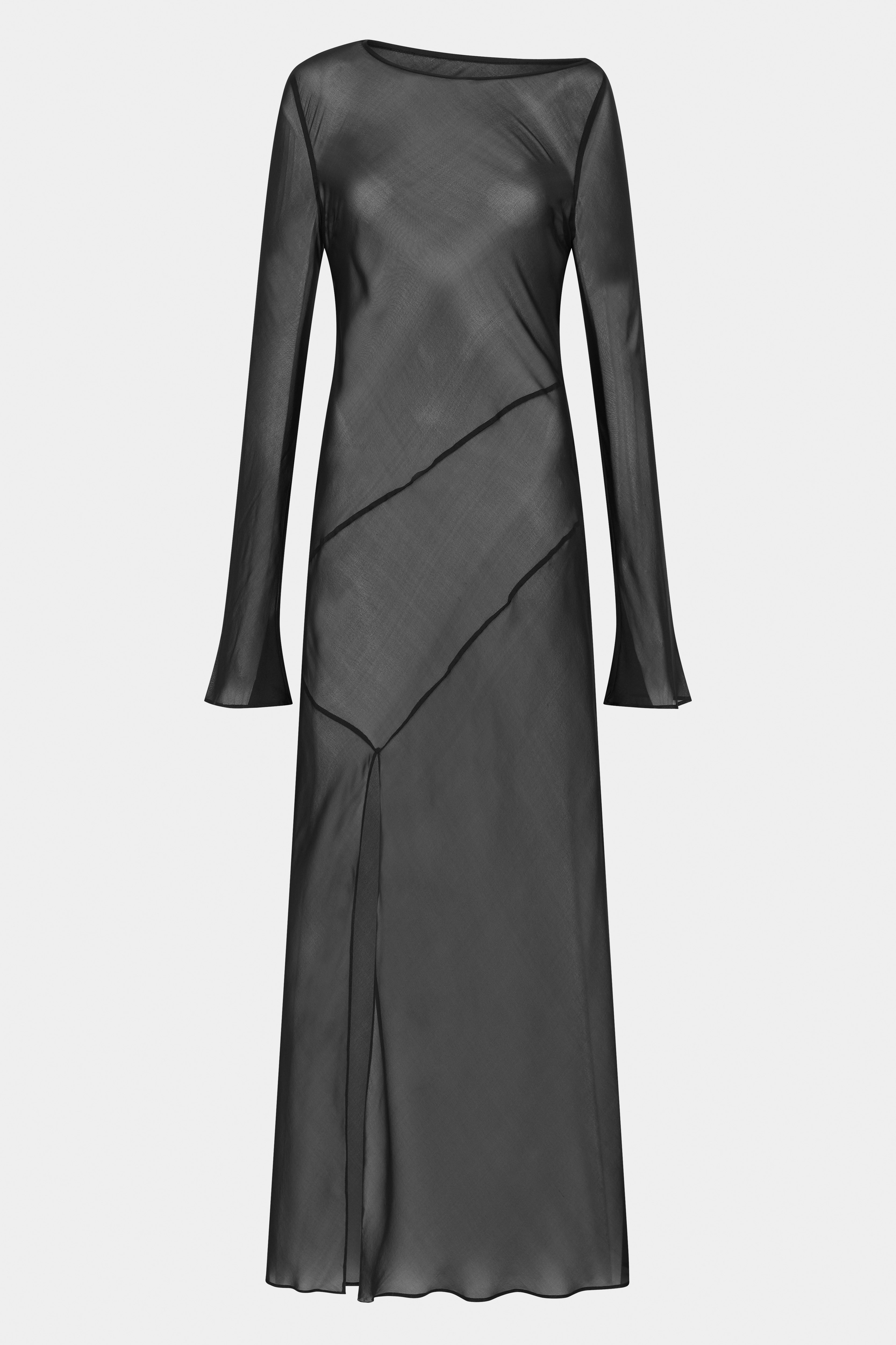 Elegant Strobe Long Sleeve Party Dress for Women - Perfect for Evening Events, Night Out & Special Occasions